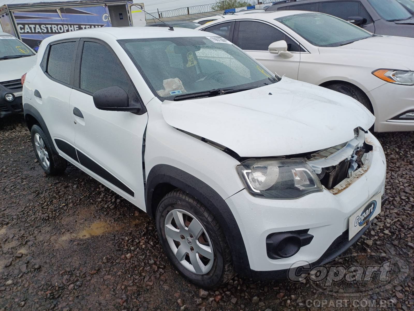 Veículo Renault Kwid RENAULT KWID 2019 FLEXIVEL ALCOOL/GASOLINA 2019 em leilão