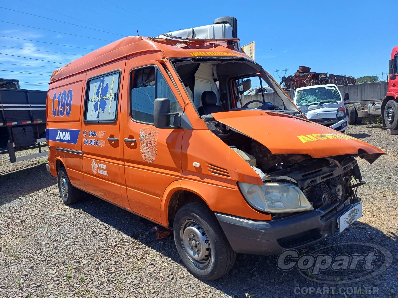 Veículo MERCEDES-BENZ Sprinter MERCEDES BENZ SPRINTER 2.2 TURBO 2008 2008 em leilão