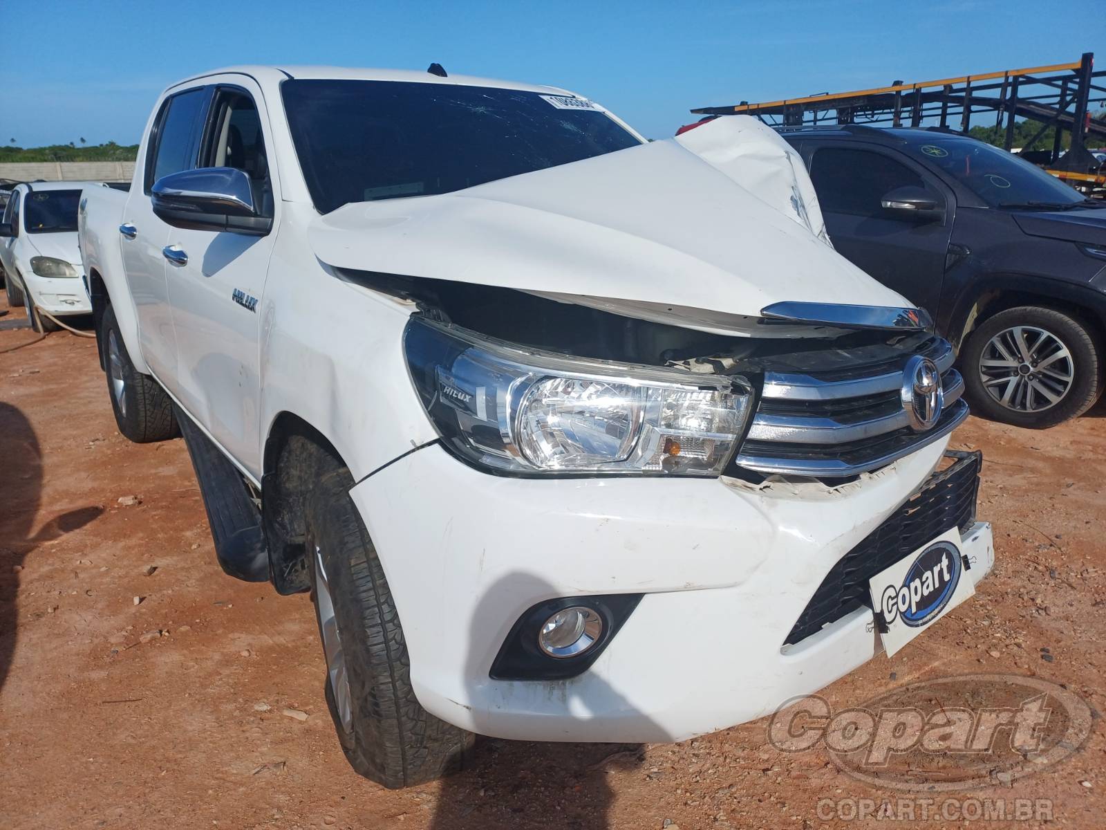 Veículo Toyota Hilux Toyota Hilux CD SRV 2.8 D-4D Turbo 2018 2018 em leilão