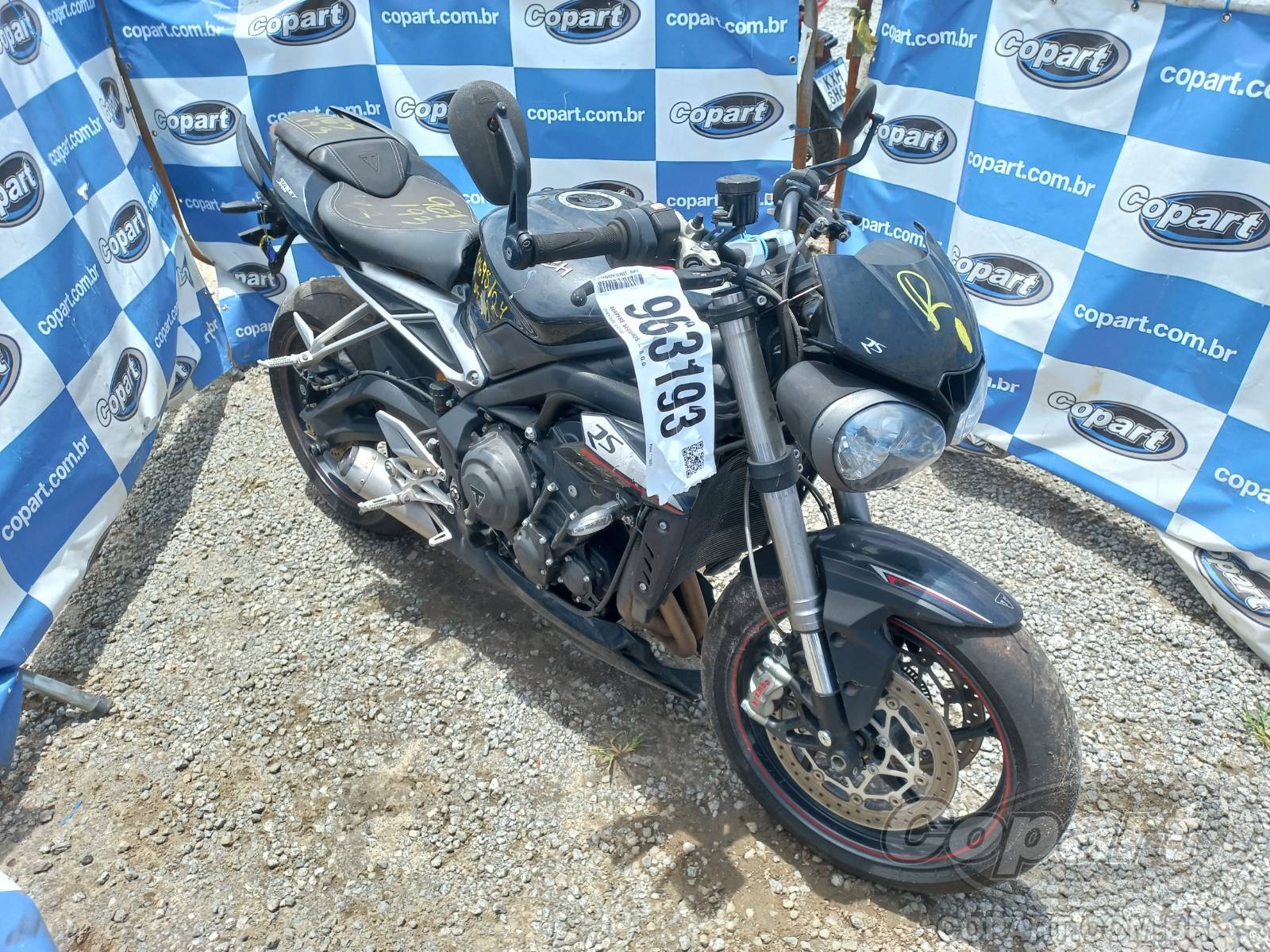 Veículo TRIUMPH Street Triple Triumph Street Triple 765 RS 2018 Pequena Monta 2018 em leilão