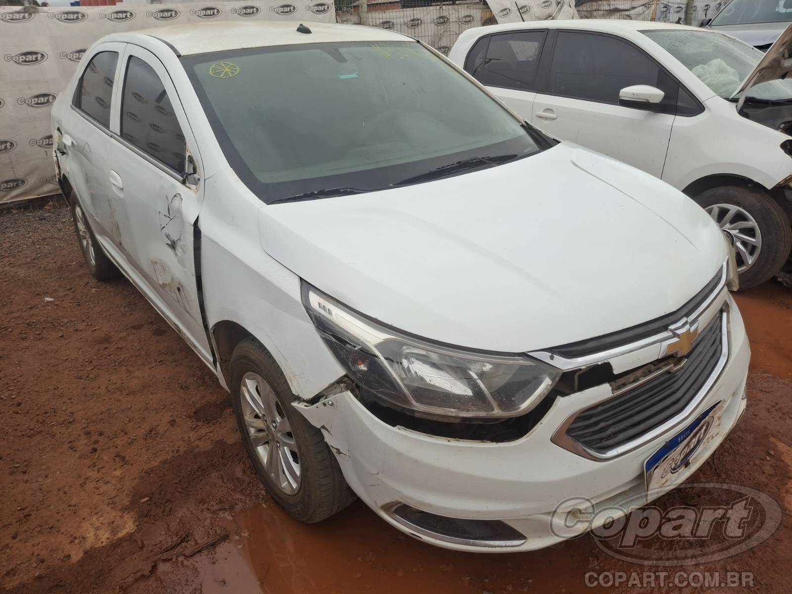 Chevrolet Cobalt LTZ 1.8 Eco 2019 Colisão Frontal