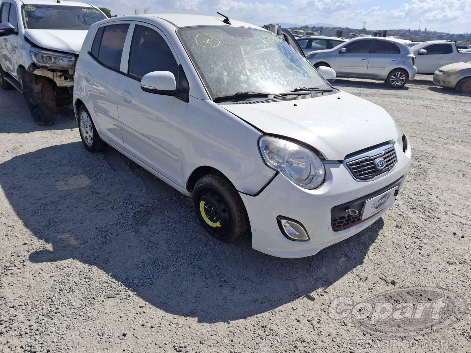Veículo Kia Motors PICANTO KIA Picanto EX 1.0 12V 2011 Pequena Monta 2011 em leilão