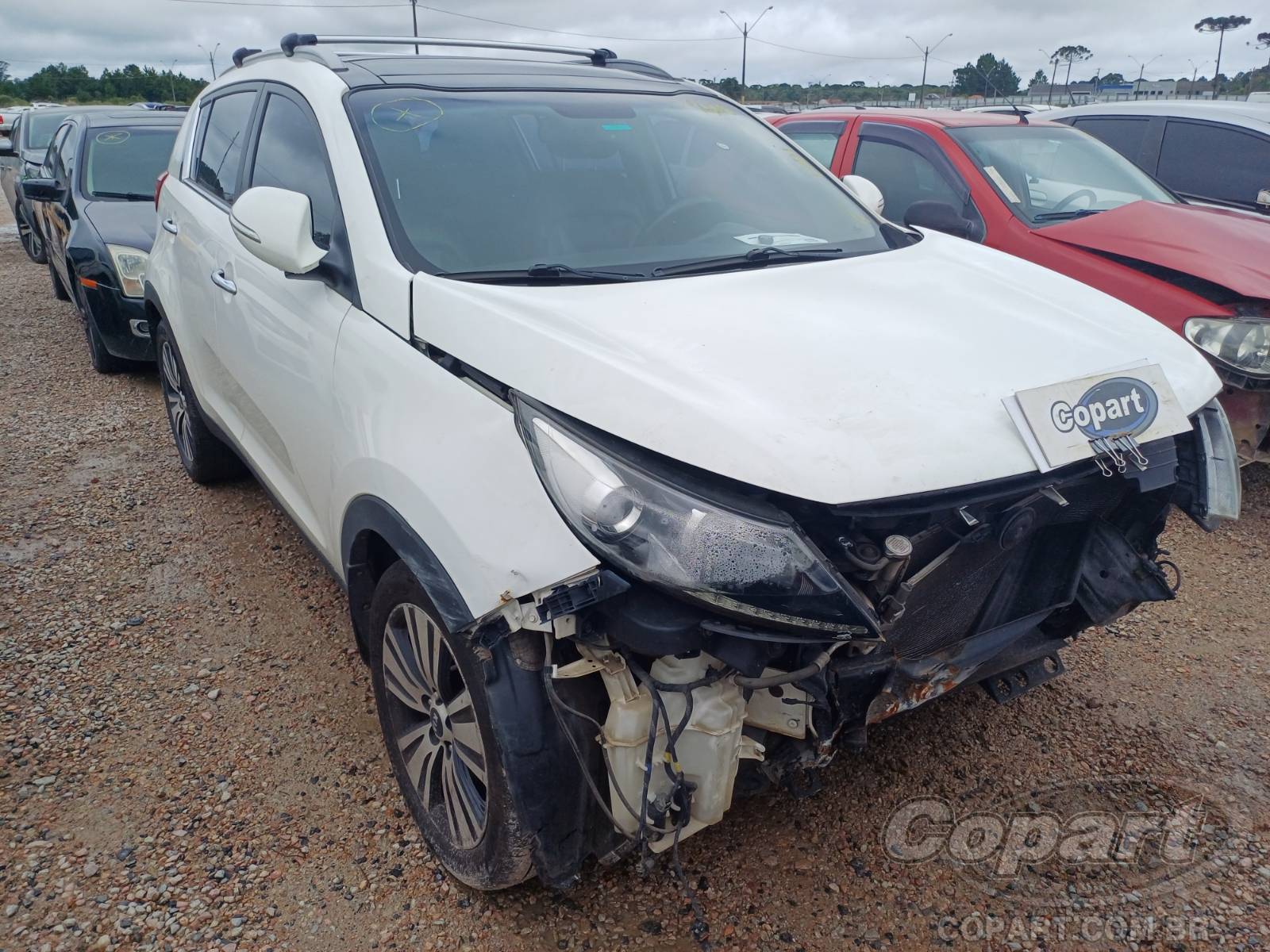 Veículo Kia Motors Sportage KIA Sportage EX 2.0 16V 2015 Médio Dano Frontal 2015 em leilão