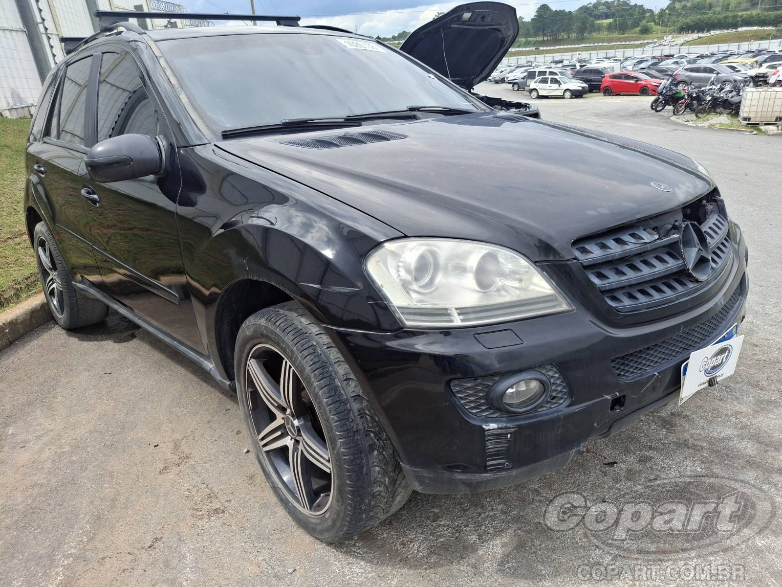Veículo Mercedes-Benz CLASSE ML Mercedes Benz Classe ML 350 2007 Blindado Queimado 2007 em leilão