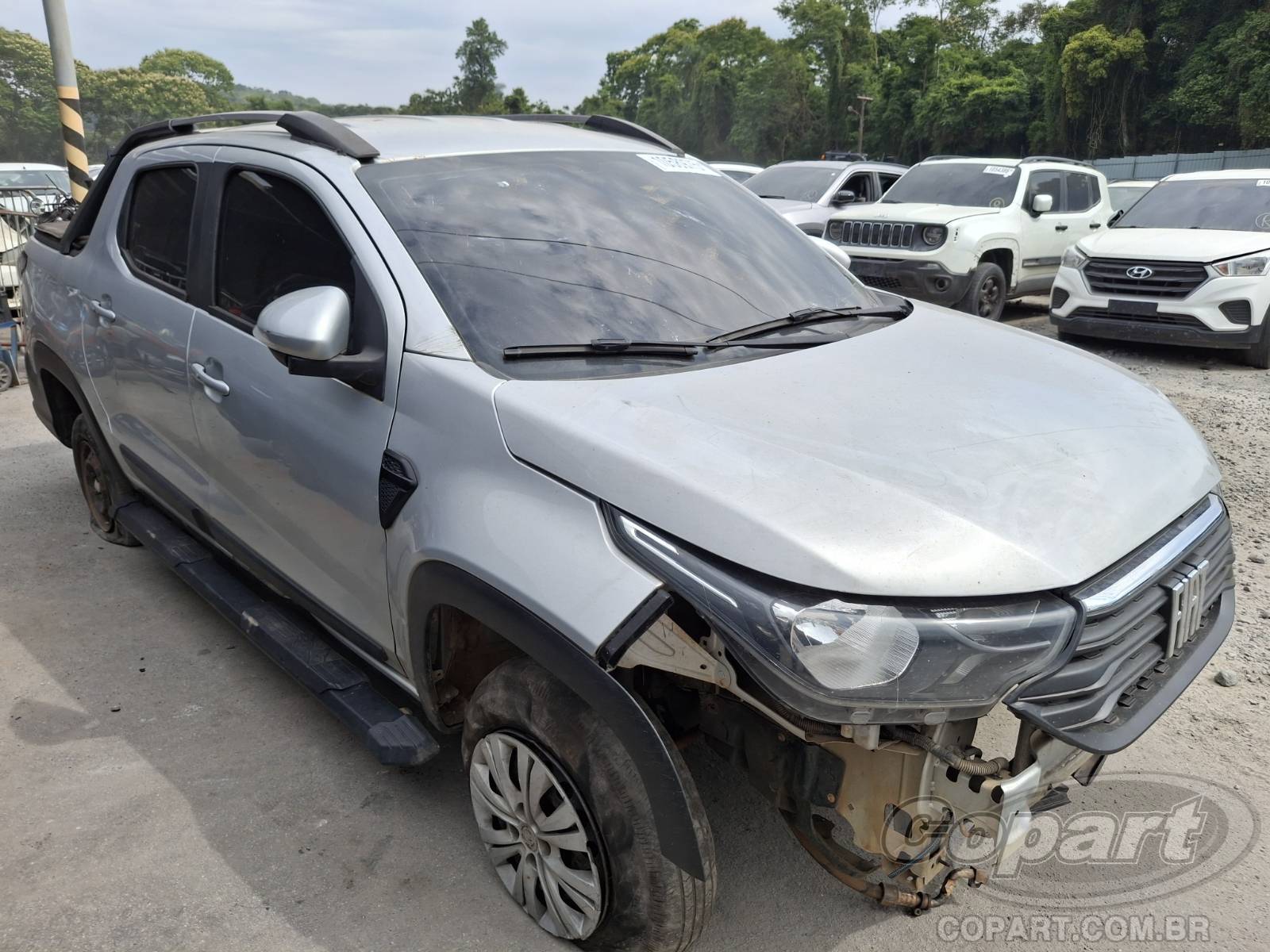 Veículo Fiat Strada 2021 Fiat Strada CD Volcano 1.3 Firefly 2021 em leilão