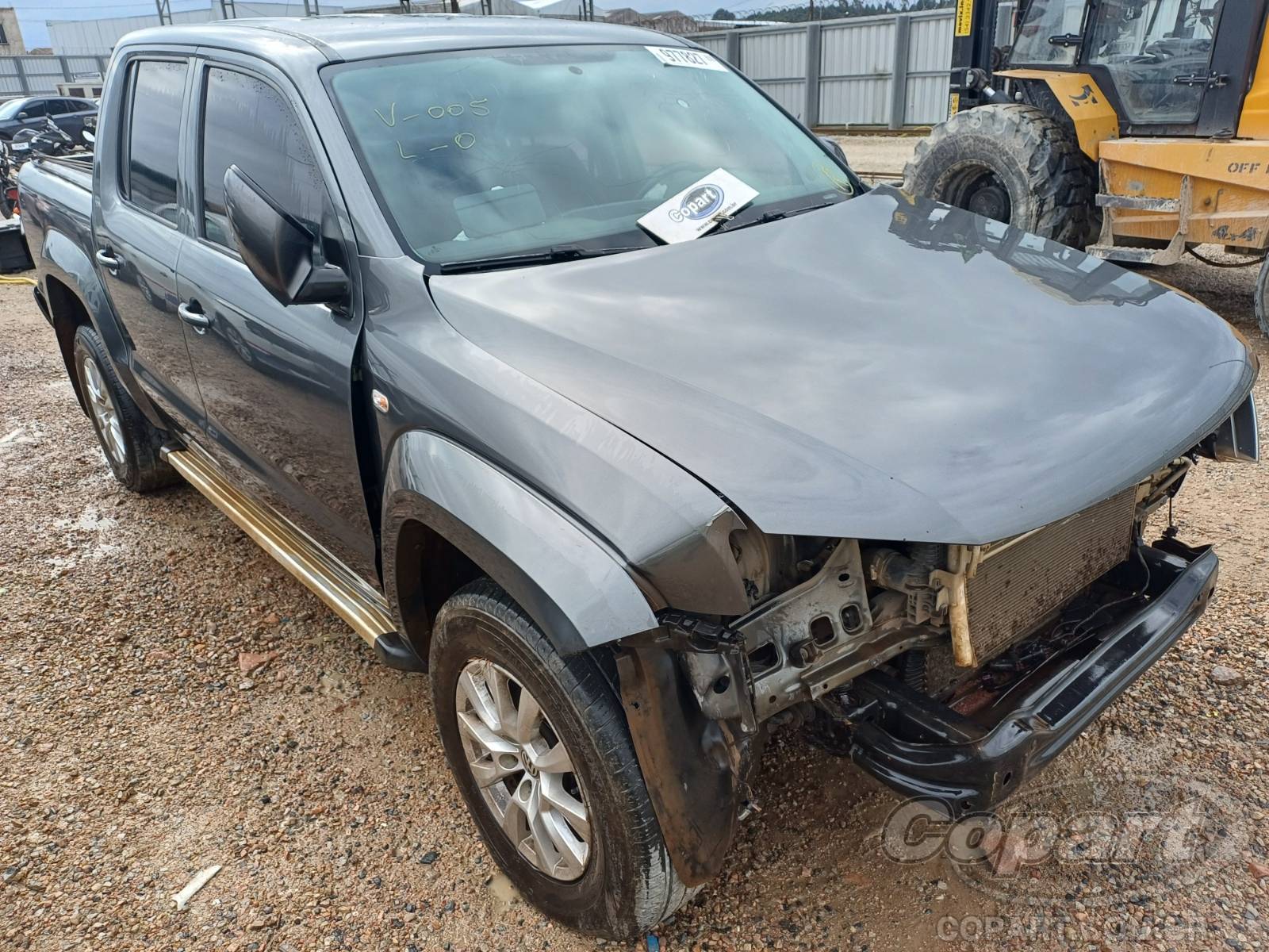 Veículo VW - VolksWagen Amarok Volkswagen Amarok Trendline 4Motion 2.0 TDI BiTurbo 2018 Médio Dano 2018 em leilão