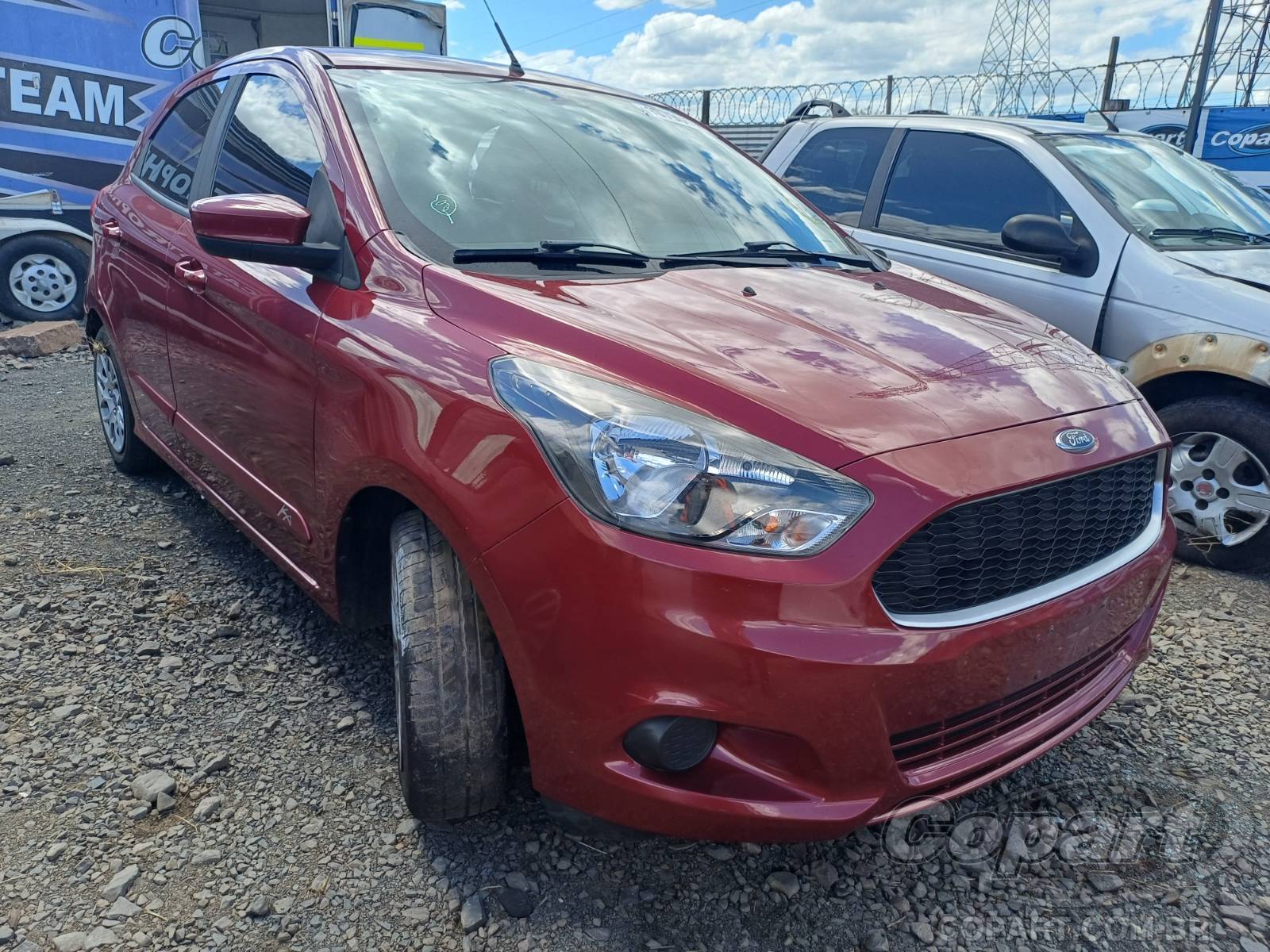 Veículo Ford Ka Ford Ka SE 1.0 12V TiVCT 2017 2017 em leilão