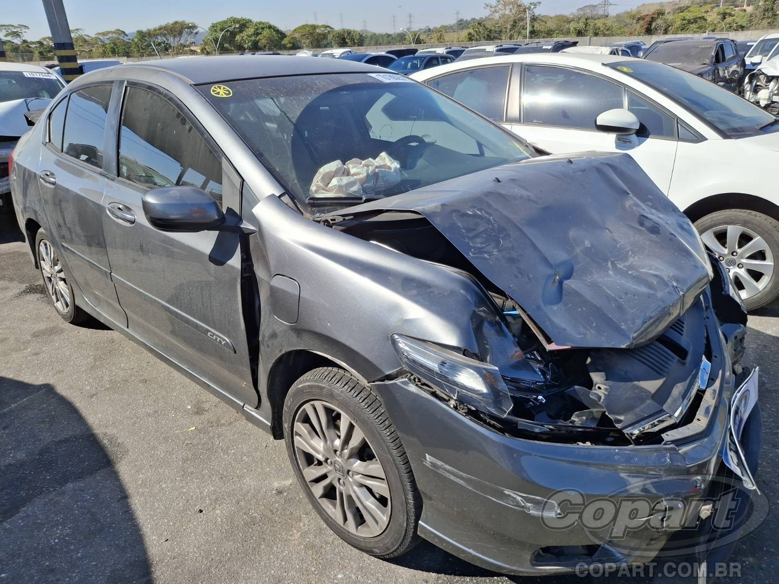 Veículo Honda City HONDA CITY LX 1.5 16V 2013 Flex 2014 em leilão