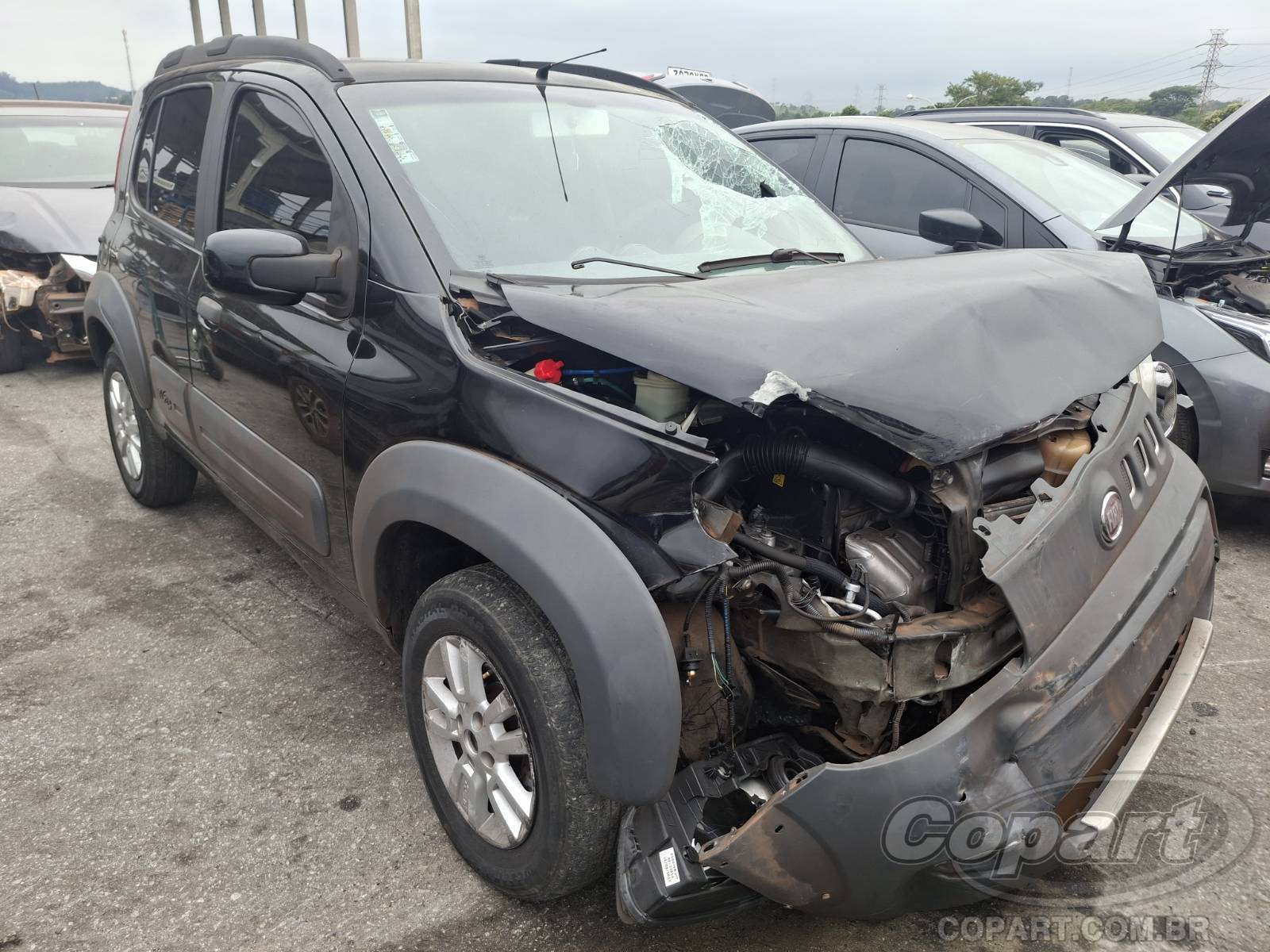 Veículo Fiat Uno FIAT UNO 1.0 EVO 2012 2012 em leilão