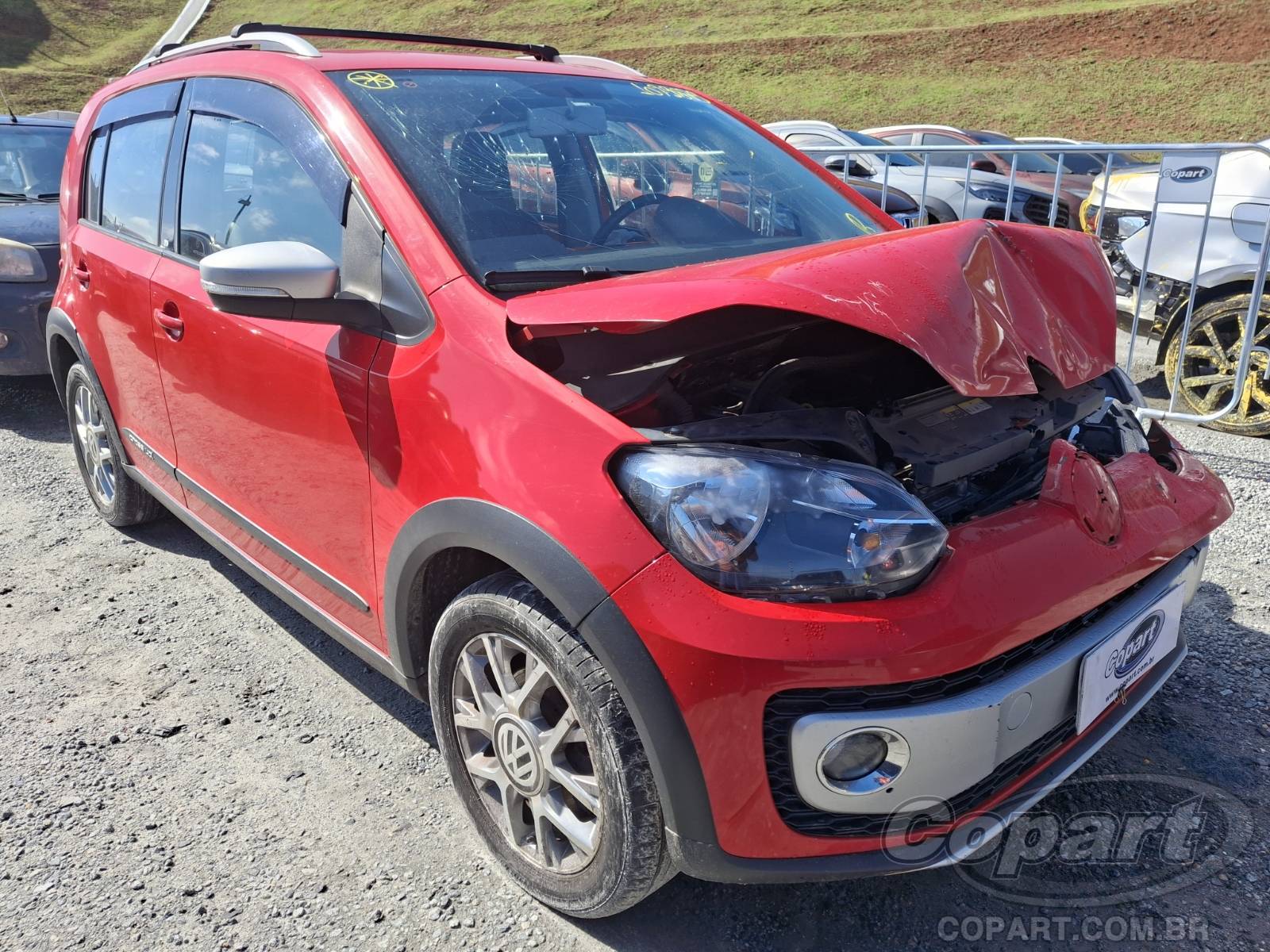 Veículo VW - VolksWagen Volkswagen VOLKSWAGEN UP 1.0 12V TSI Turbo 2016 em leilão