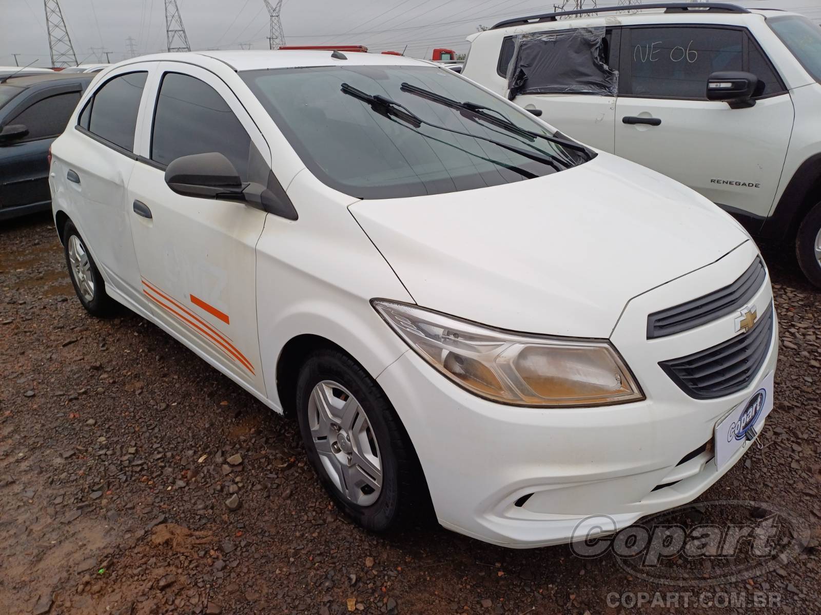 Veículo GM - Chevrolet Chevrolet Chevrolet Onix 1.0 Eco 2018 em leilão