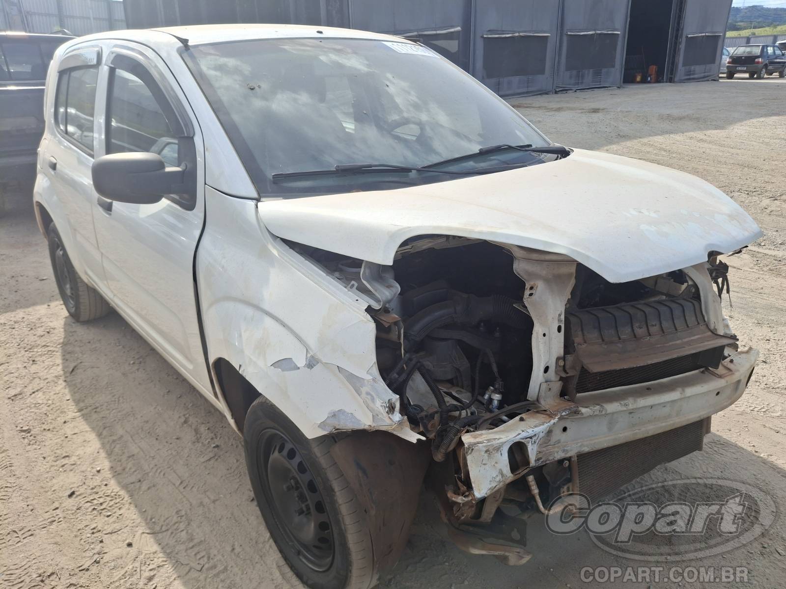 Veículo Fiat Uno Fiat Uno Drive 1.0 Firefly 2018 Colisão 2018 em leilão