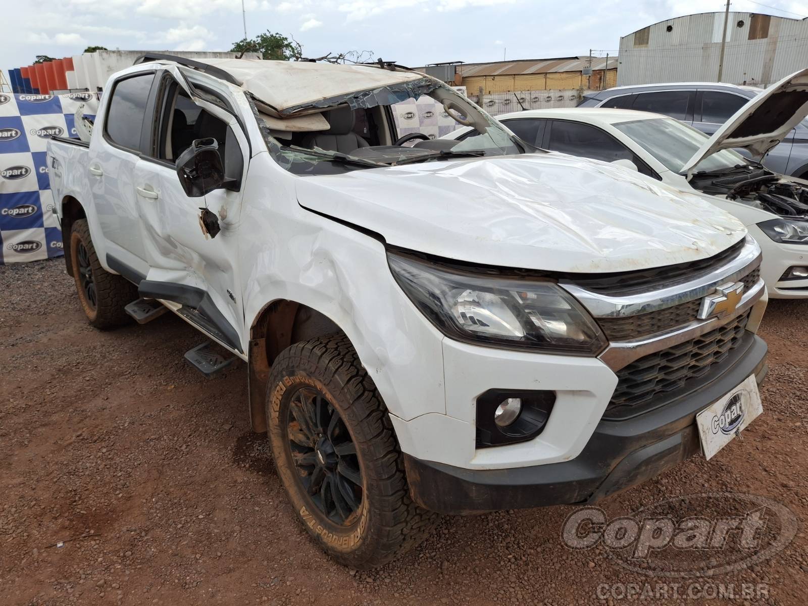Veículo CHEVROLET S10 CHEVROLET S10 CABINE DUPLA 2021 2021 em leilão