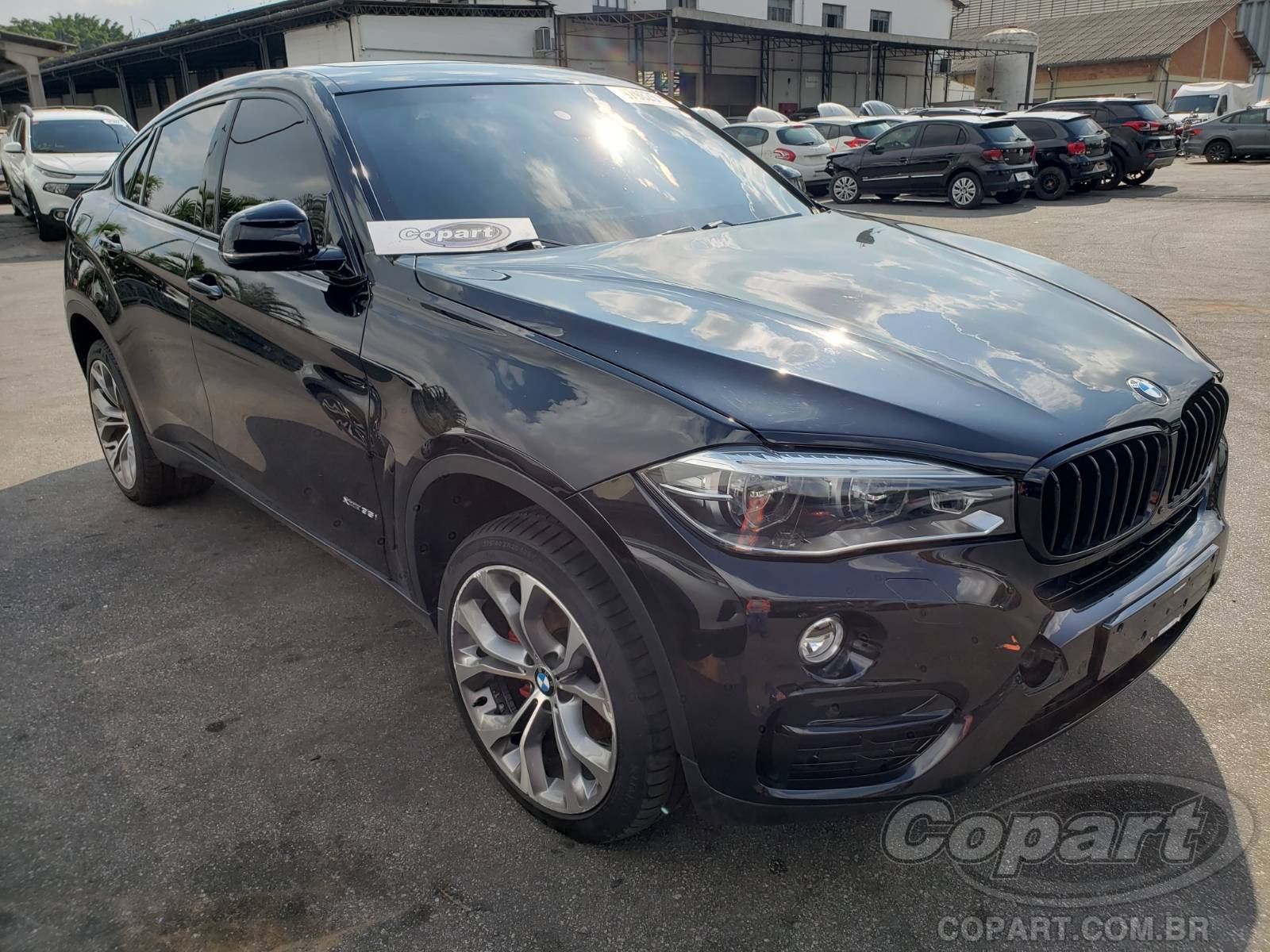Veículo BMW X6 BMW X6 xDrive35i 3.0 I6 Twin Turbo 2018 Blindado Pequena Monta 2018 em leilão