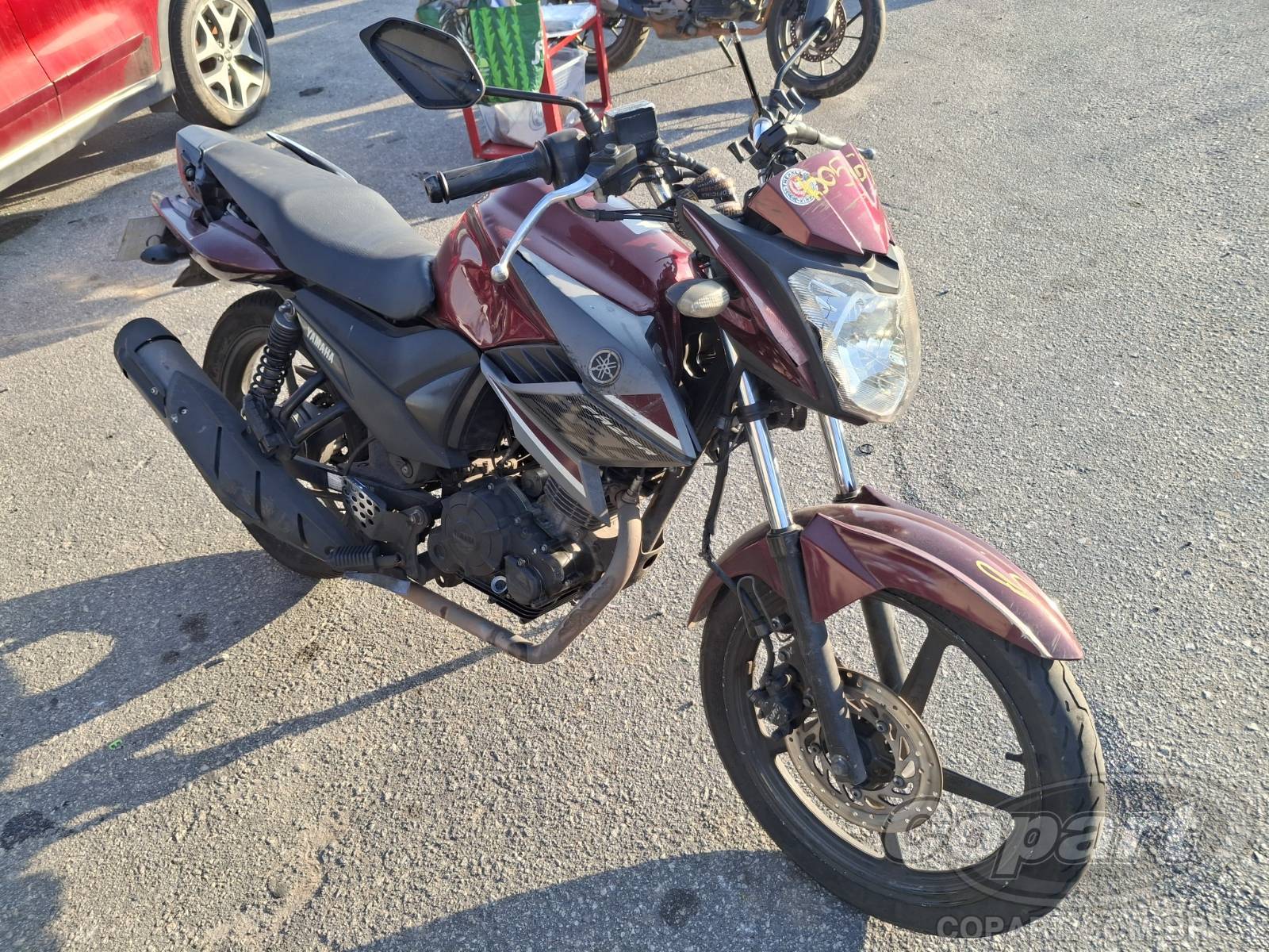Veículo YAMAHA Fazer 2017 YAMAHA FAZER Motos 2017 em leilão