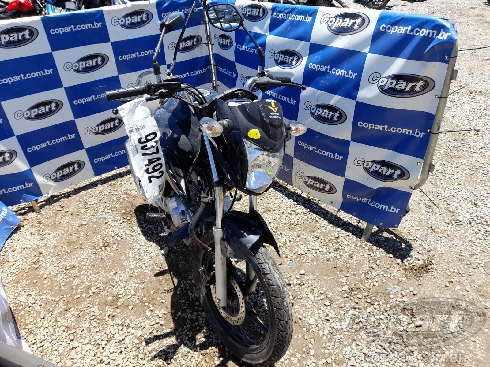 Honda CG 160 2024 em leilão