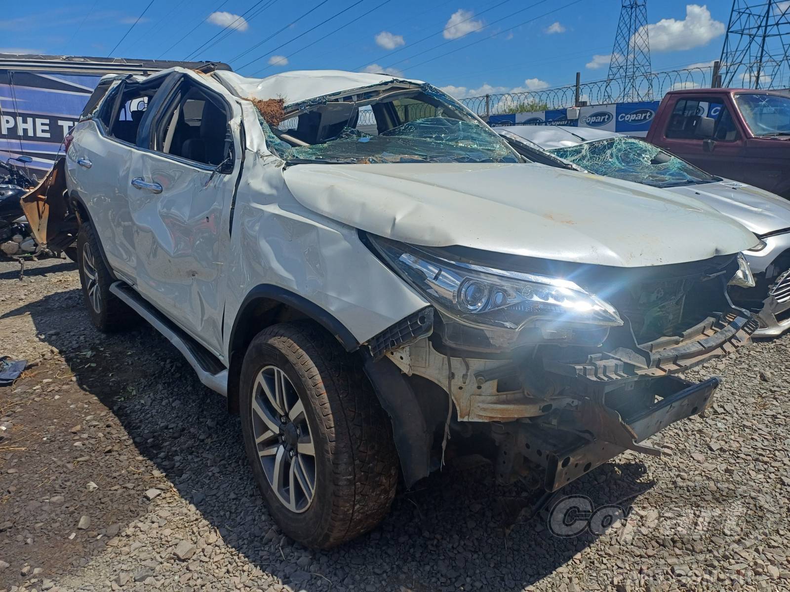 Veículo Toyota SW4 Toyota SW4 SRX 2.8 D-4D Turbo 2019 2019 em leilão