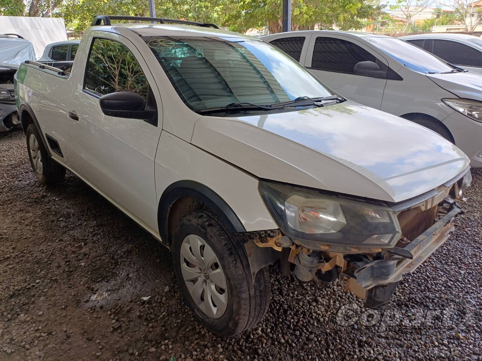 Veículo VW - VolksWagen Saveiro VOLKSWAGEN SAVEIRO Robust 1.6 MSI 2018 2018 em leilão