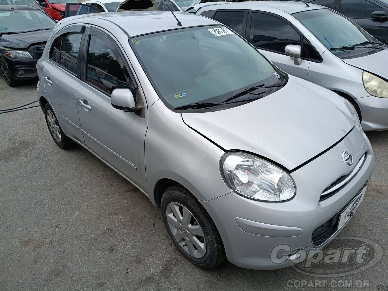 Veículo Nissan March Nissan March S 1.0 16V 2014 2014 em leilão