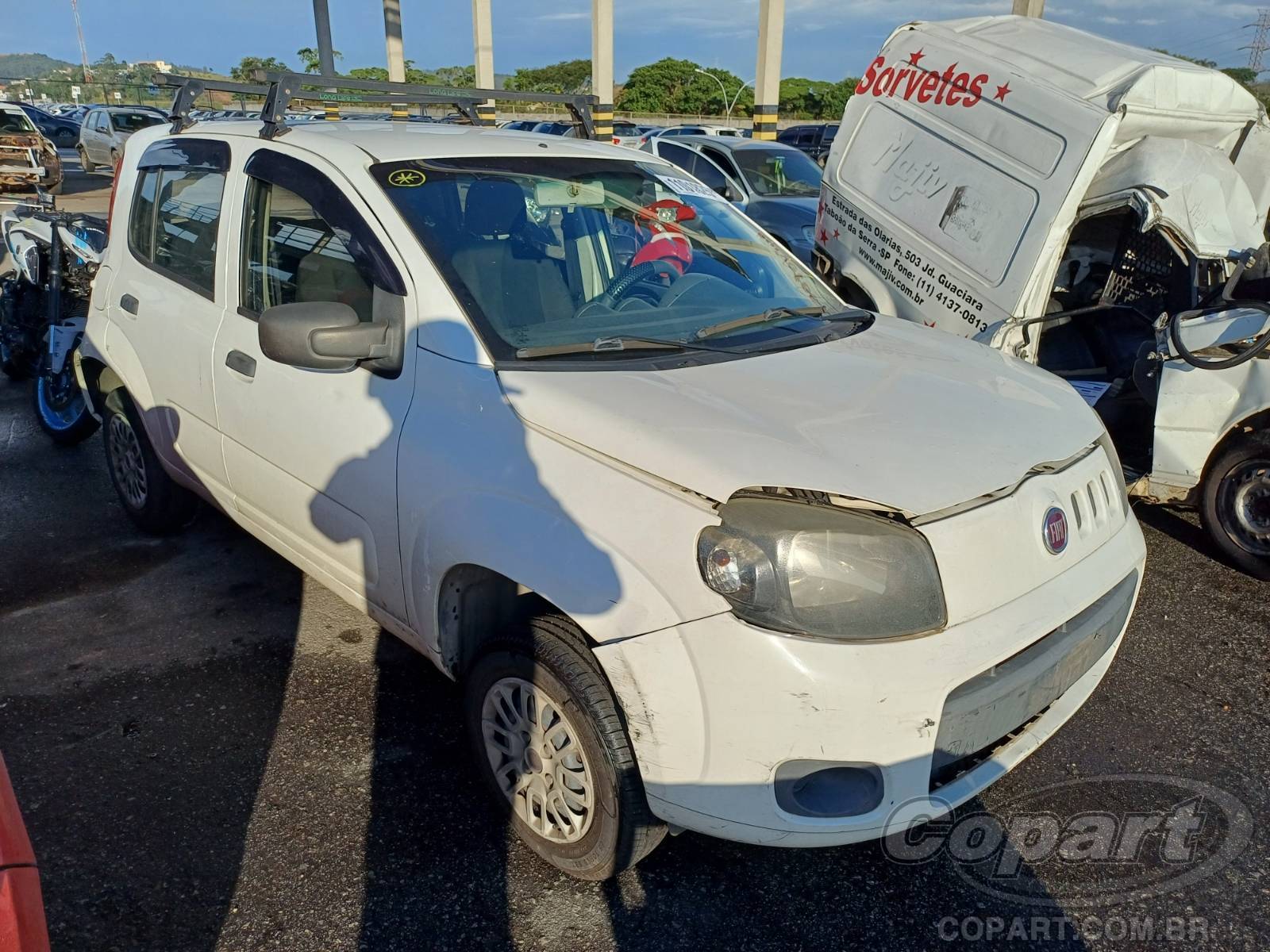 Veículo Fiat Uno Fiat Uno Vivace 1.0 Evo 2016 2016 em leilão