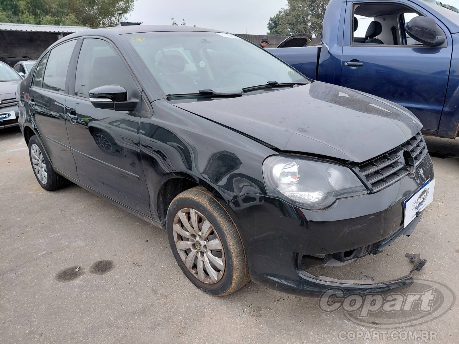 Veículo VW - VolksWagen Volkswagen VOLKSWAGEN POLO SEDAN 1.6 Total Flex 2013 em leilão