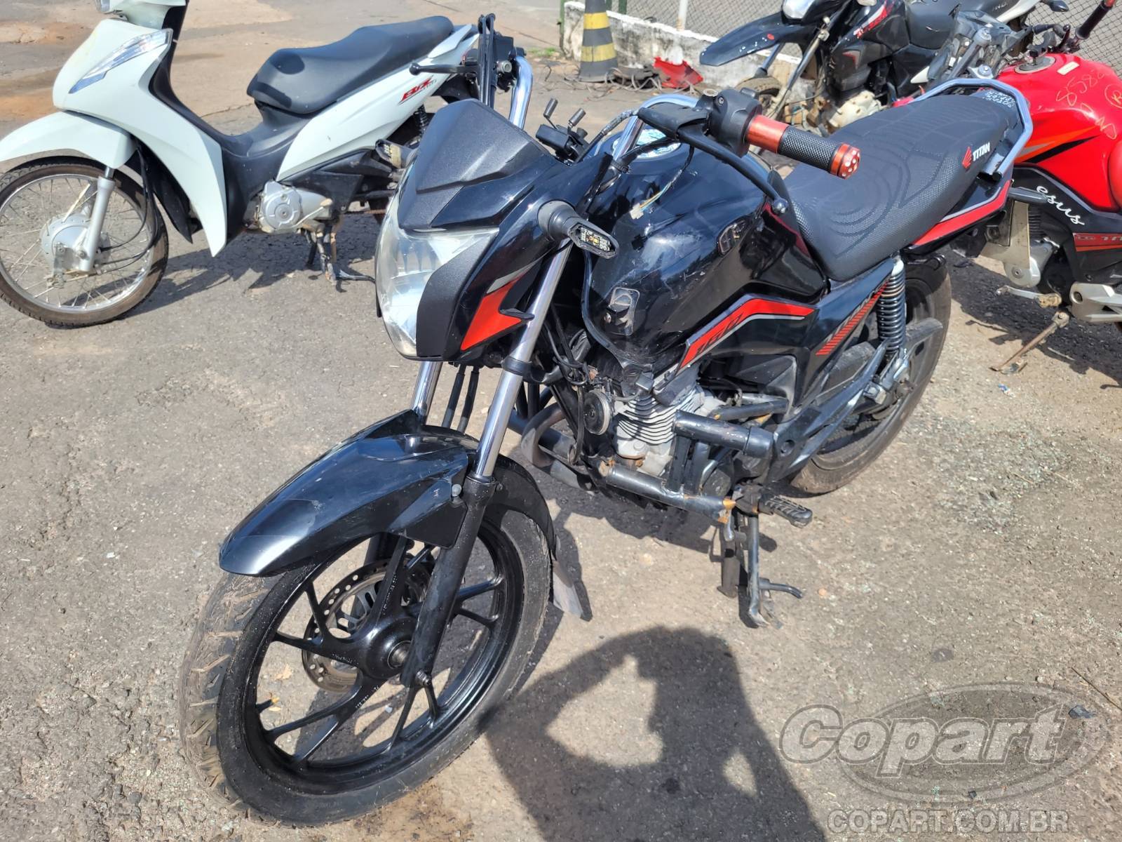 2017 HONDA CG 160 — leilão em Goiânia/GO (foto 2)