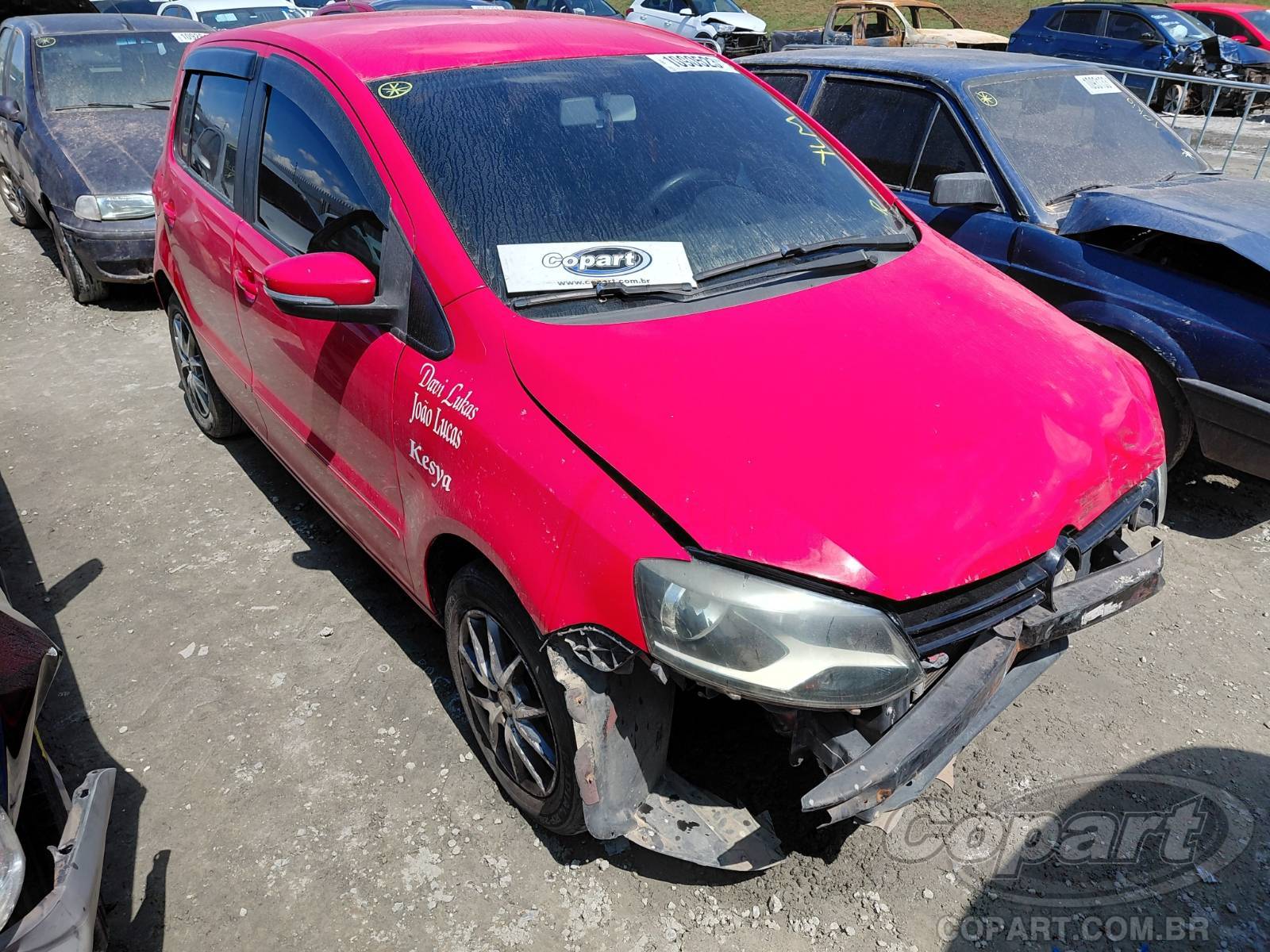 Veículo VW - VolksWagen Fox Volkswagen Fox 1.0 Total Flex 2013 2013 em leilão