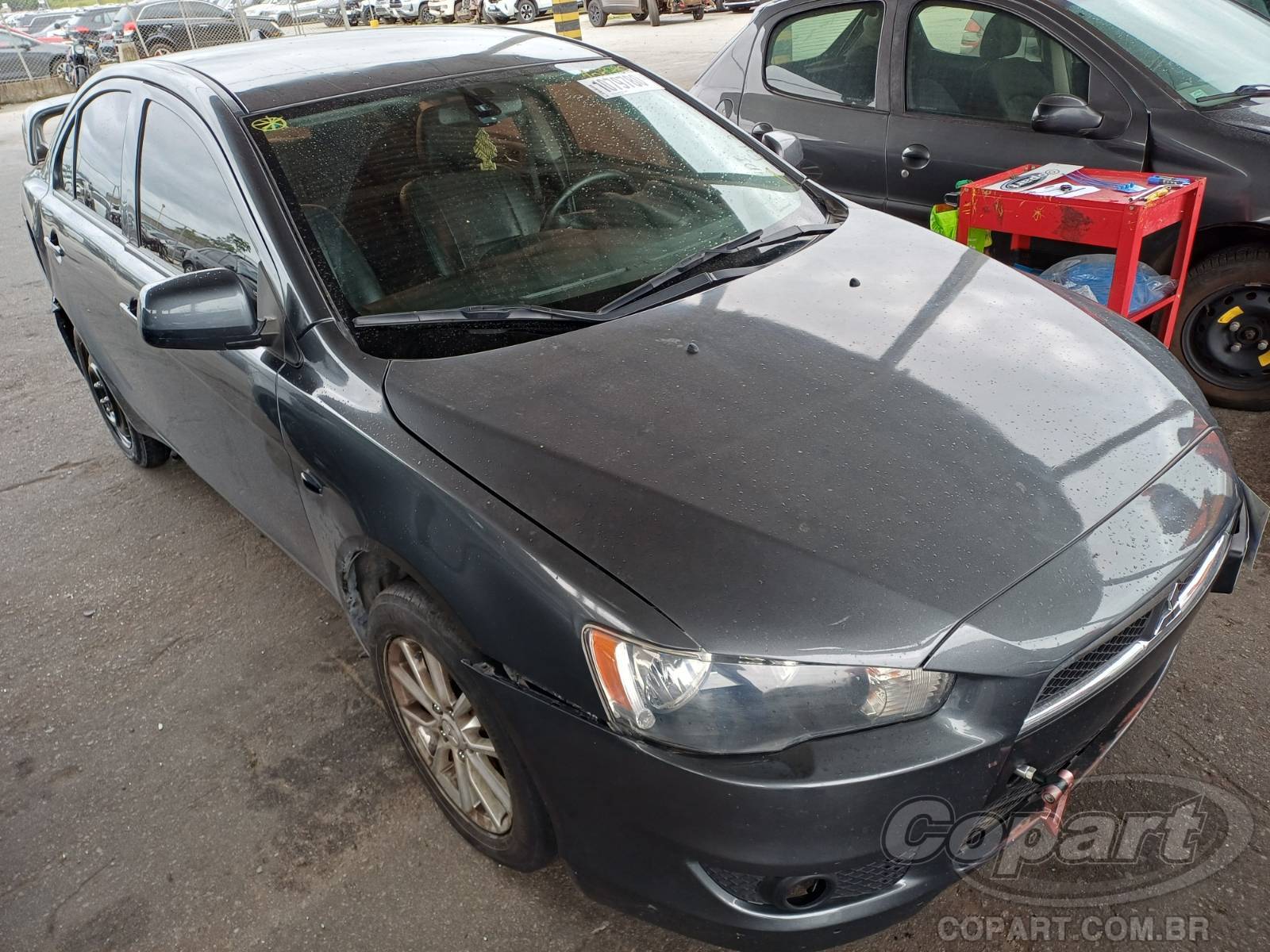 Veículo Mitsubishi Lancer Mitsubishi Lancer HL CVT 2.0 16V MIVEC 2016 em leilão