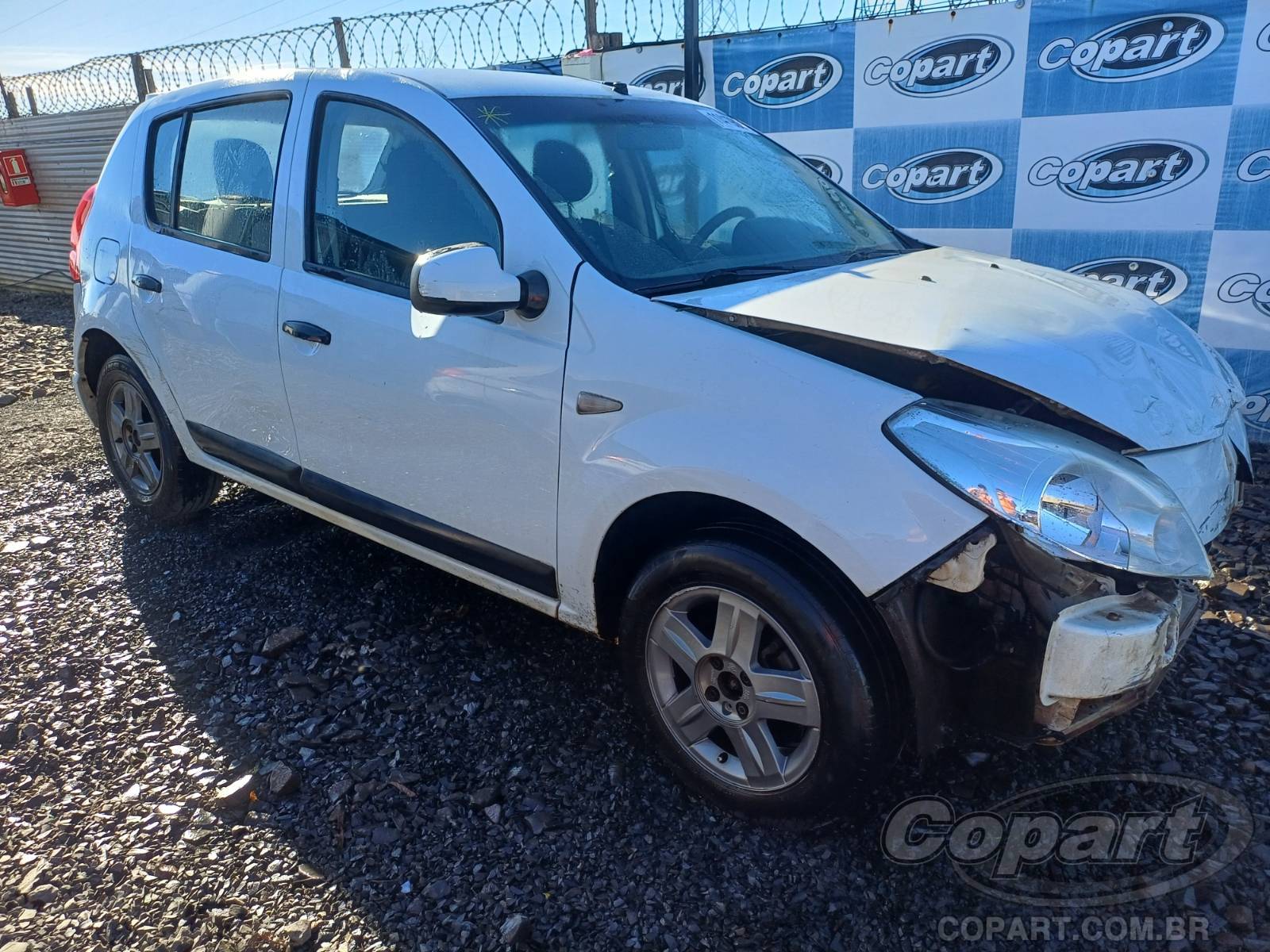 Veículo Renault Sandero Renault Sandero Expression 1.6 Hi-Flex 2012 2012 em leilão