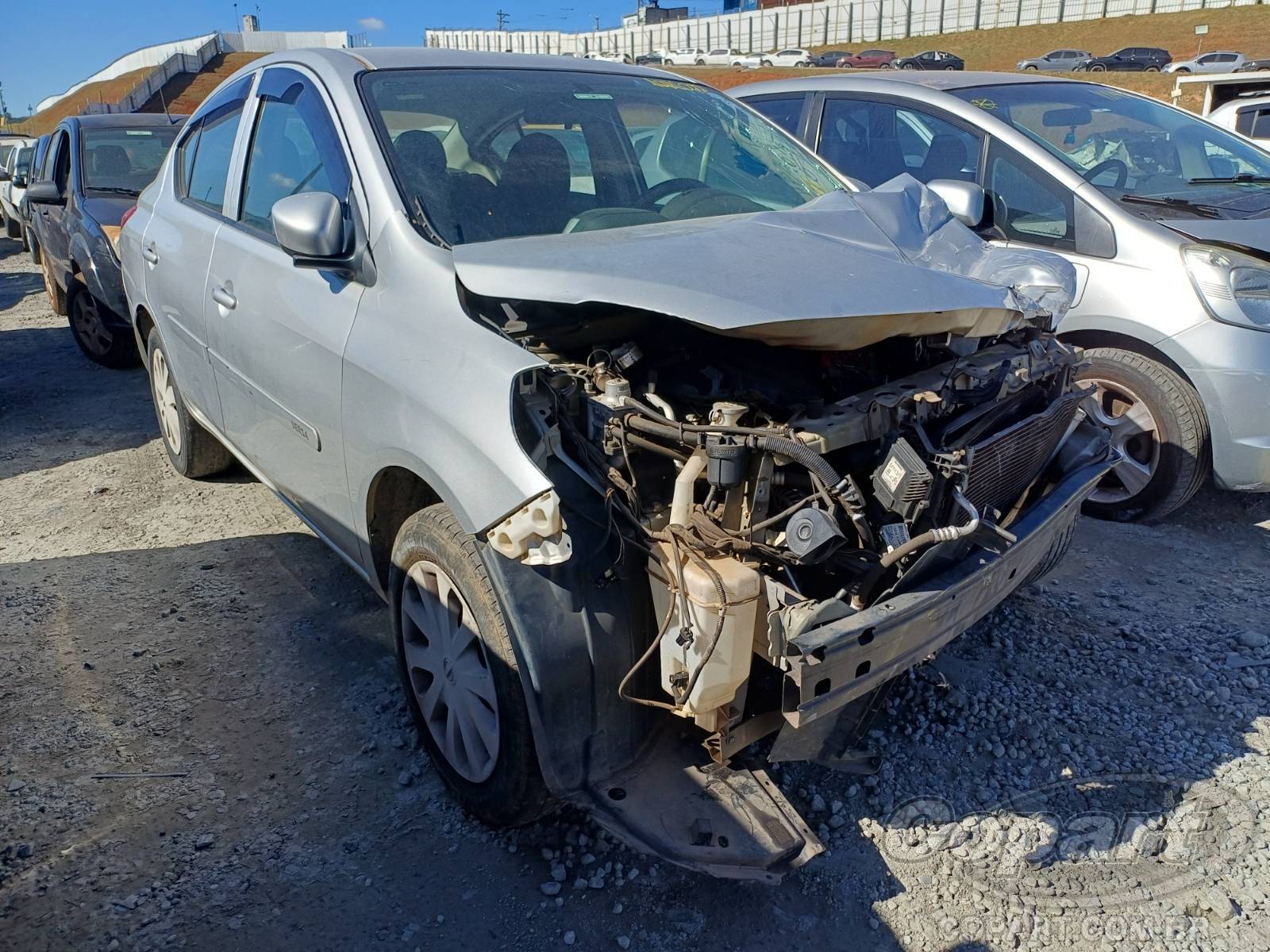 Veículo Nissan Versa 2016 NISSAN VERSA SV 1.6 16V FLEXIVEL ALCOOL/GASOLINA 2016 em leilão