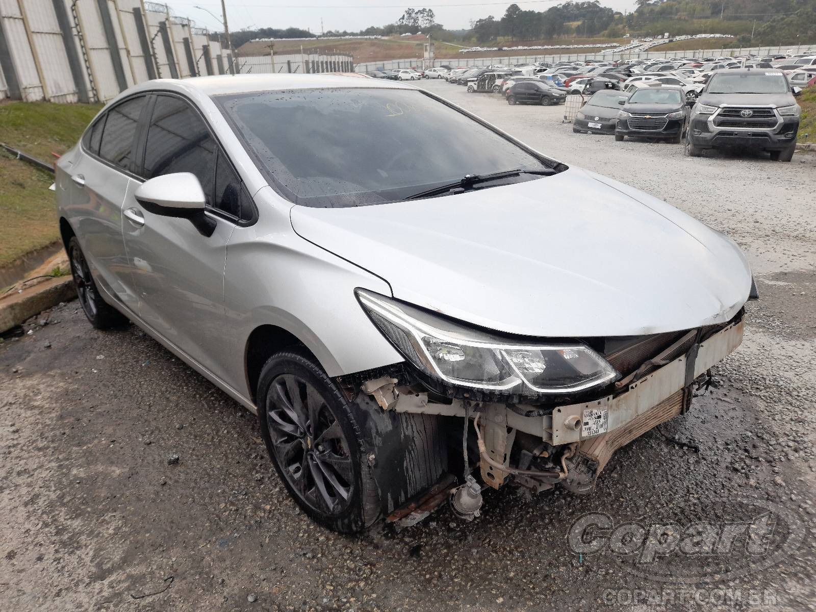 Veículo GM - Chevrolet Cruze 2017 CHEVROLET CRUZE LT AT 1.4 16V Ecotec Turbo 2017 em leilão
