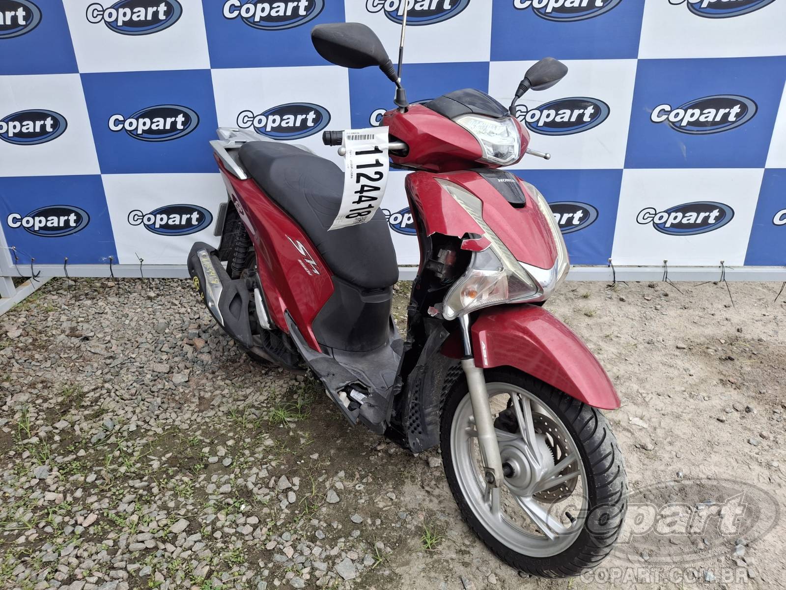 HONDA SH 2018 Colisão