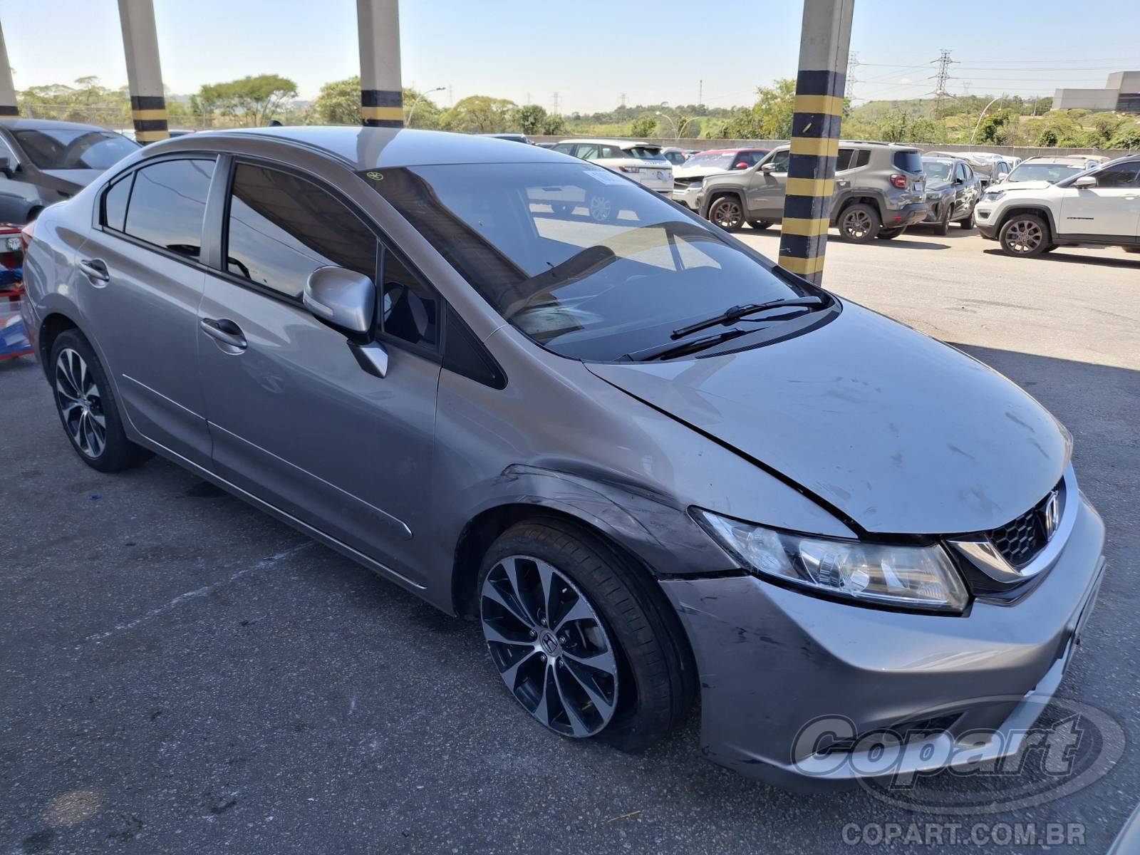 Veículo Honda Civic HONDA CIVIC LXR 2.0 16V i-VTEC 2014 Flex 2015 em leilão