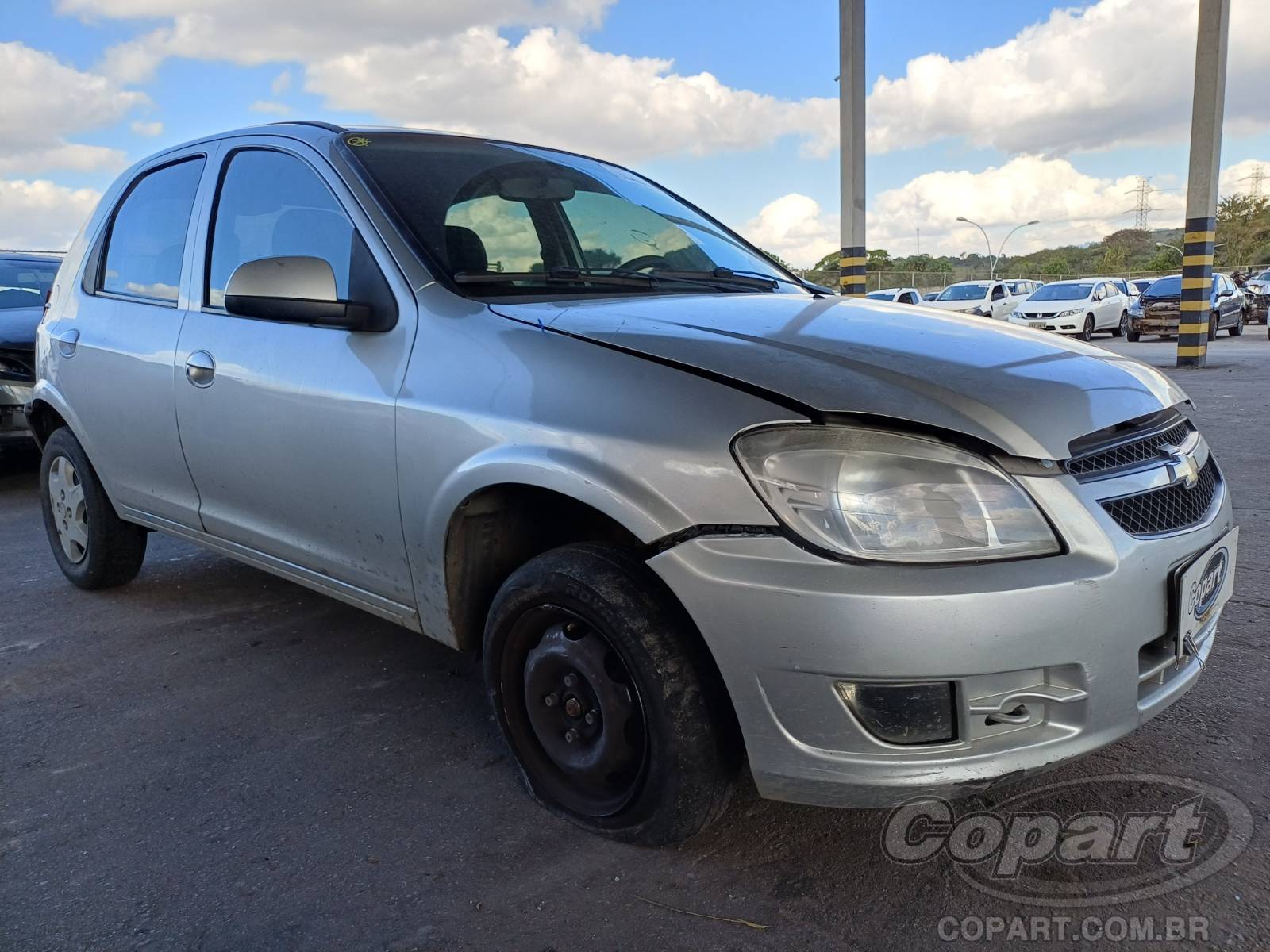 Veículo GM - Chevrolet Celta CHEVROLET CELTA LT 1.0 VHC E FLEXPOWER 2012/2013 2013 em leilão