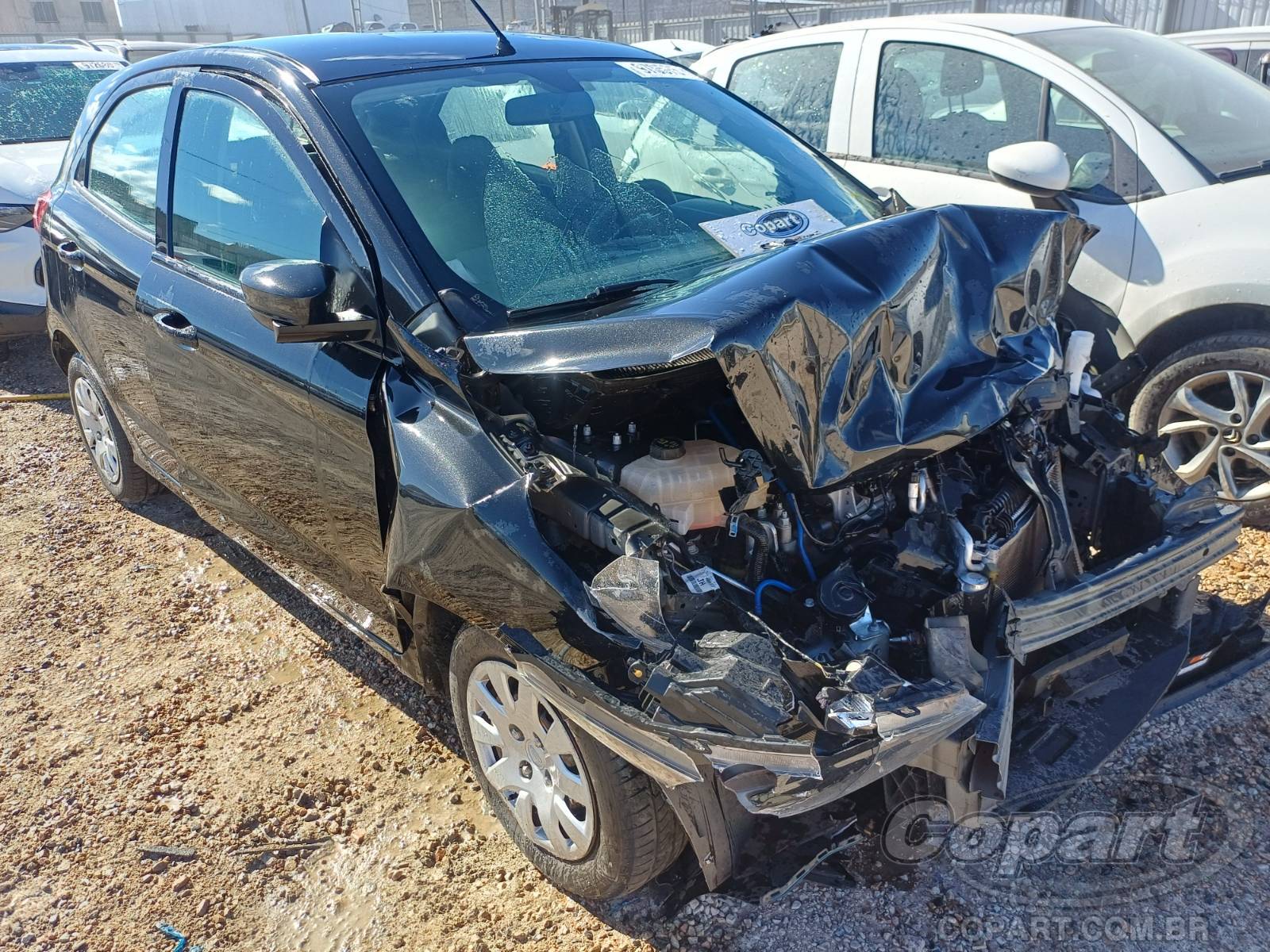 Ford Ka SE 1.0 12V TiVCT 2019 Colisão Média Monta