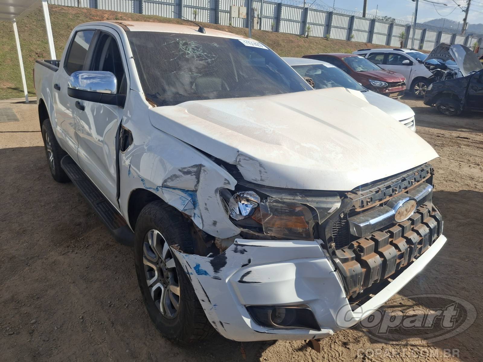2018 FORD RANGER CD — leilão em Betim/MG