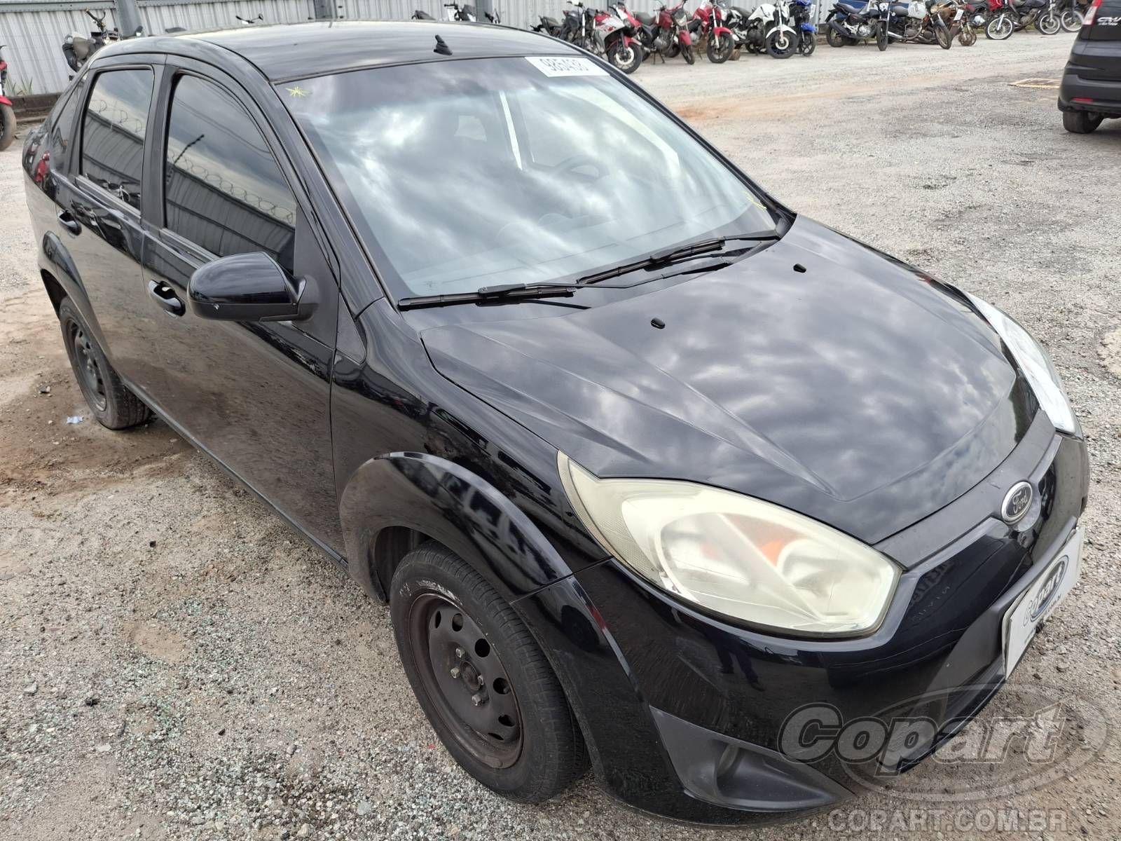 Ford Fiesta Sedan Flex 1.6 2013 Médio Dano Lateral