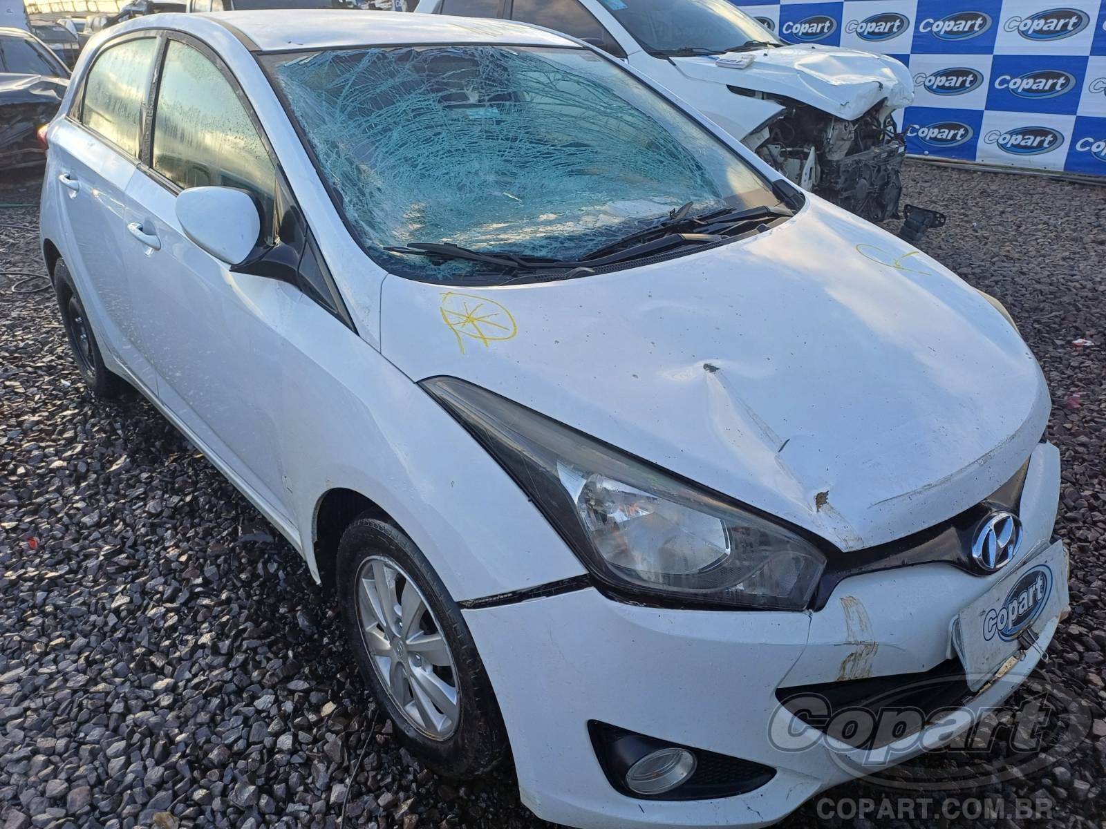Veículo Hyundai HB20 HYUNDAI HB20 Comfort 1.0 12V CVVT 2013 2014 em leilão