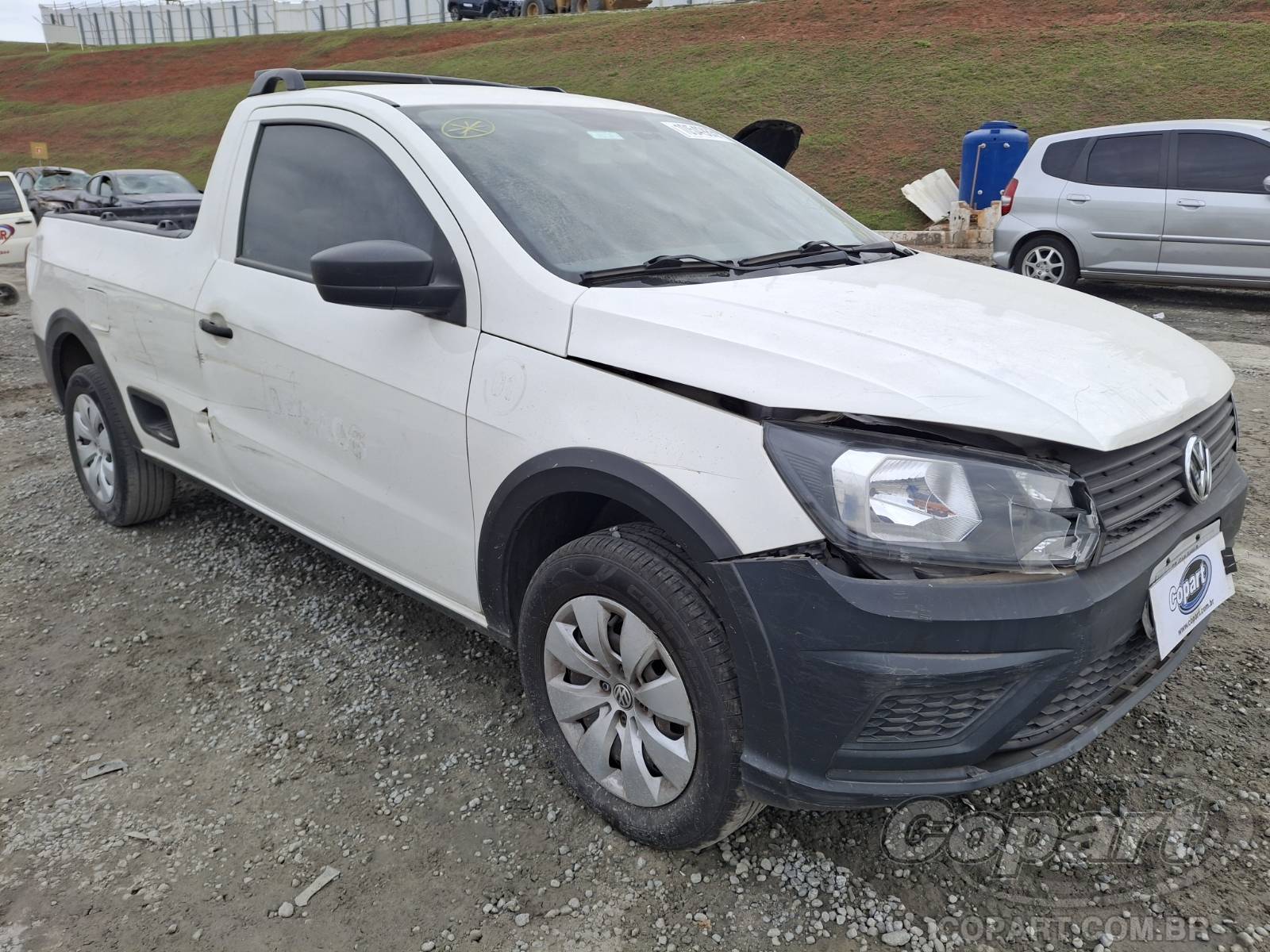 Veículo VW - VolksWagen Saveiro VOLKSWAGEN SAVEIRO Robust 1.6 MSI 2018 2018 em leilão