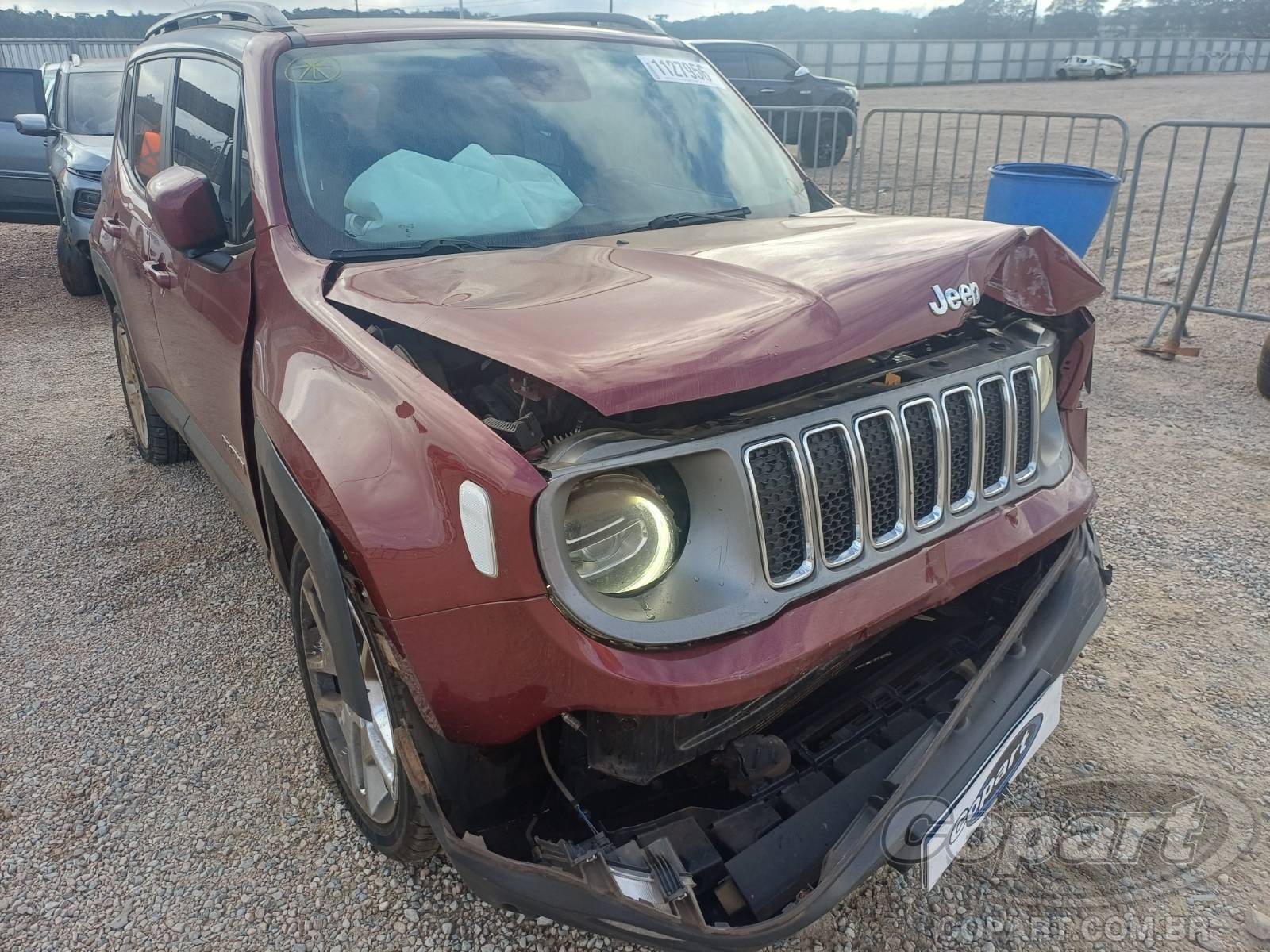 Veículo Fiat Renegade JEEP RENEGADE 2021 1.8 16V E.TORQ EVO 2021 em leilão