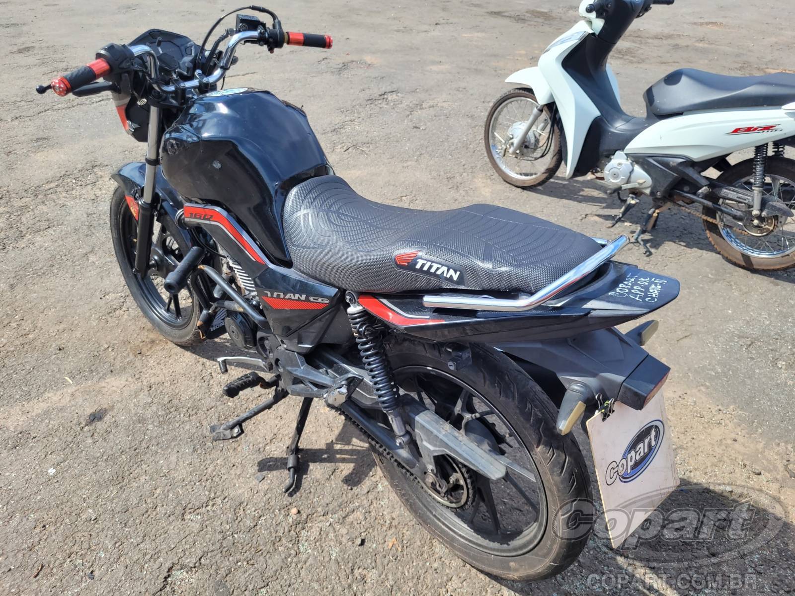2017 HONDA CG 160 — leilão em Goiânia/GO (foto 3)