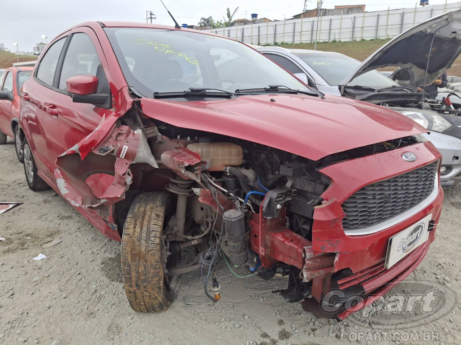 Veículo Ford Ka 2017 FORD KA Ka SE 1.0 12V TiVCT FLEXIVEL ALCOOL/GASOLINA 2017 em leilão