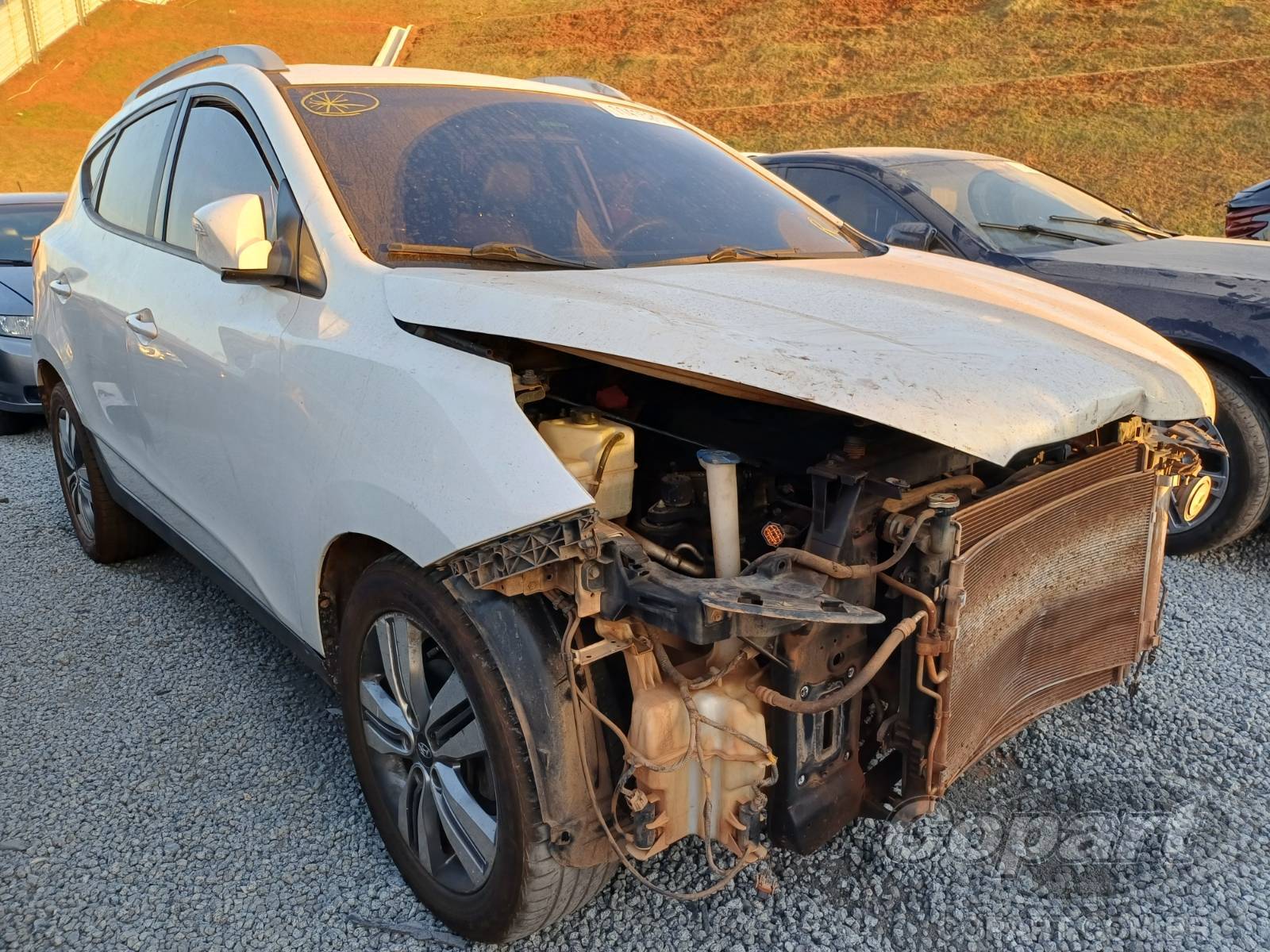 Veículo Hyundai IX35 Hyundai IX35 2.0 16V 2016 Colisão 2016 em leilão