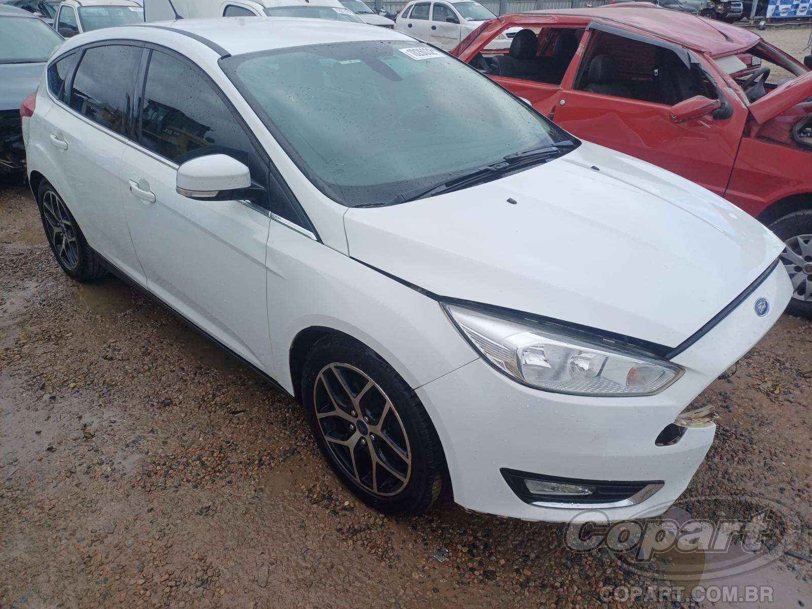 Veículo Ford Focus 2016 FORD FOCUS Titanium PowerShift 2.0 16V Duratec GDI FLEXIVEL ALCOOL/GASOLINA 2016 em leilão