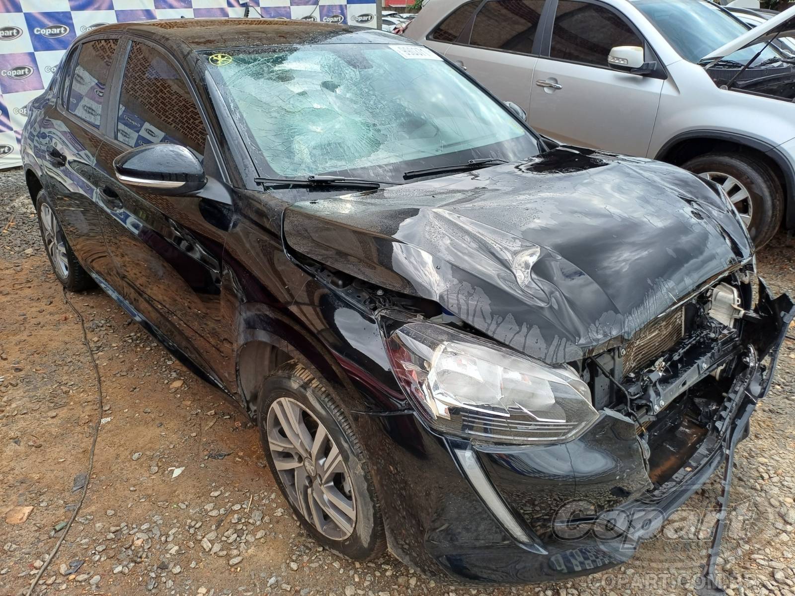 Veículo Peugeot 208 Peugeot 208 Allure 1.6 16V VVT 2022 Colisão Média Monta 2022 em leilão