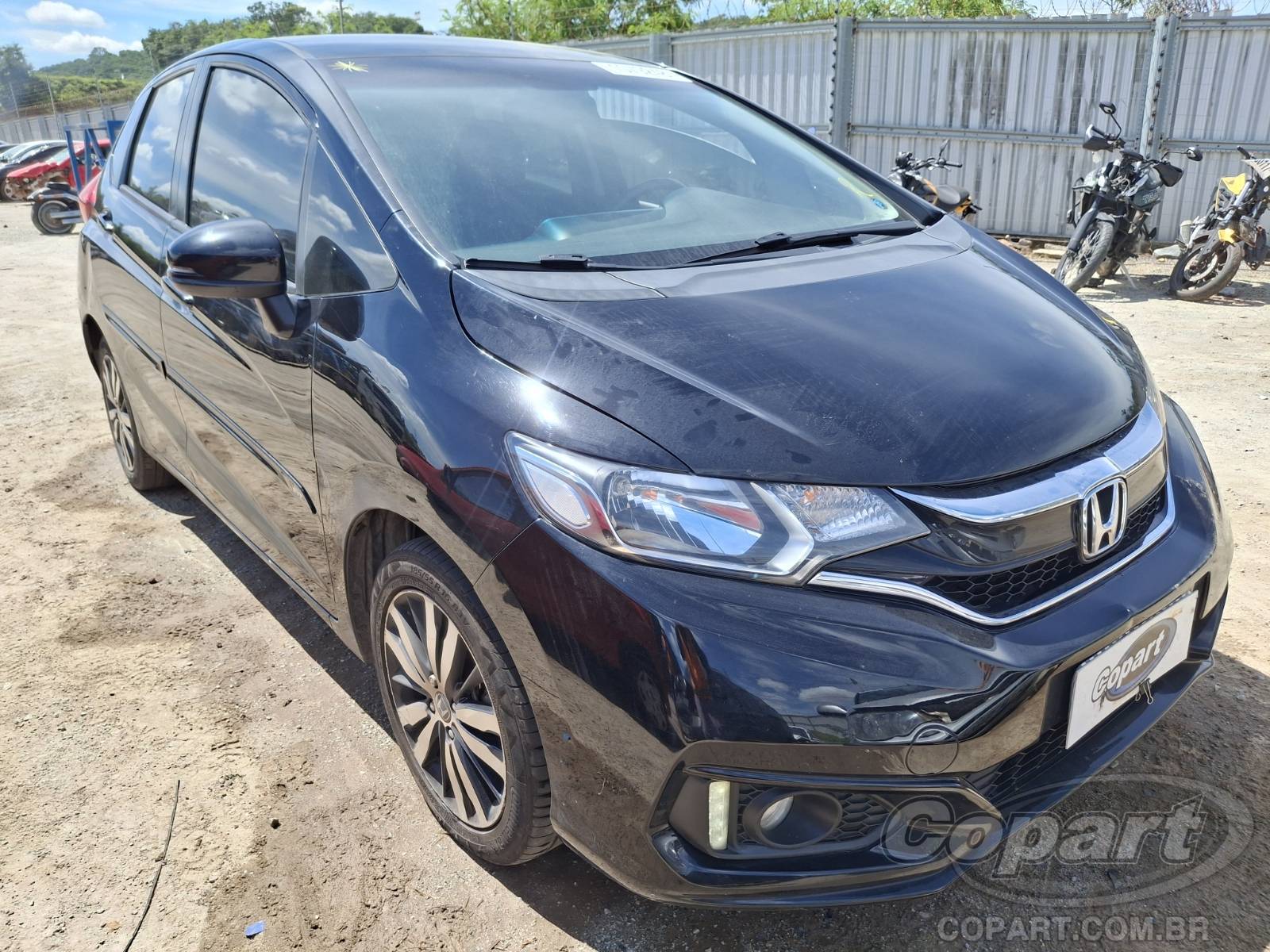Veículo Honda Honda Honda Fit EX 1.5 16V i-VTEC 2019 Colisão Traseira 2019 em leilão