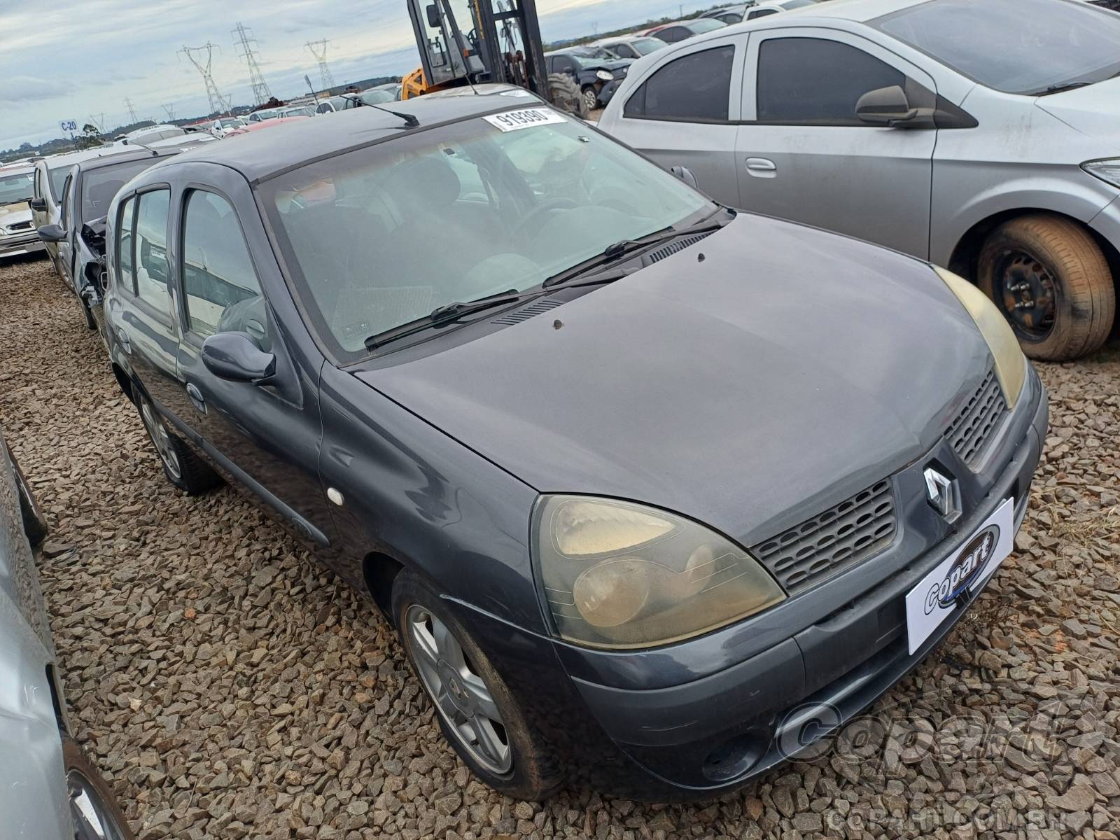 Veículo Renault Clio Renault Clio Privilege 1.0 16V 2006 Enchente Médio 2006 em leilão
