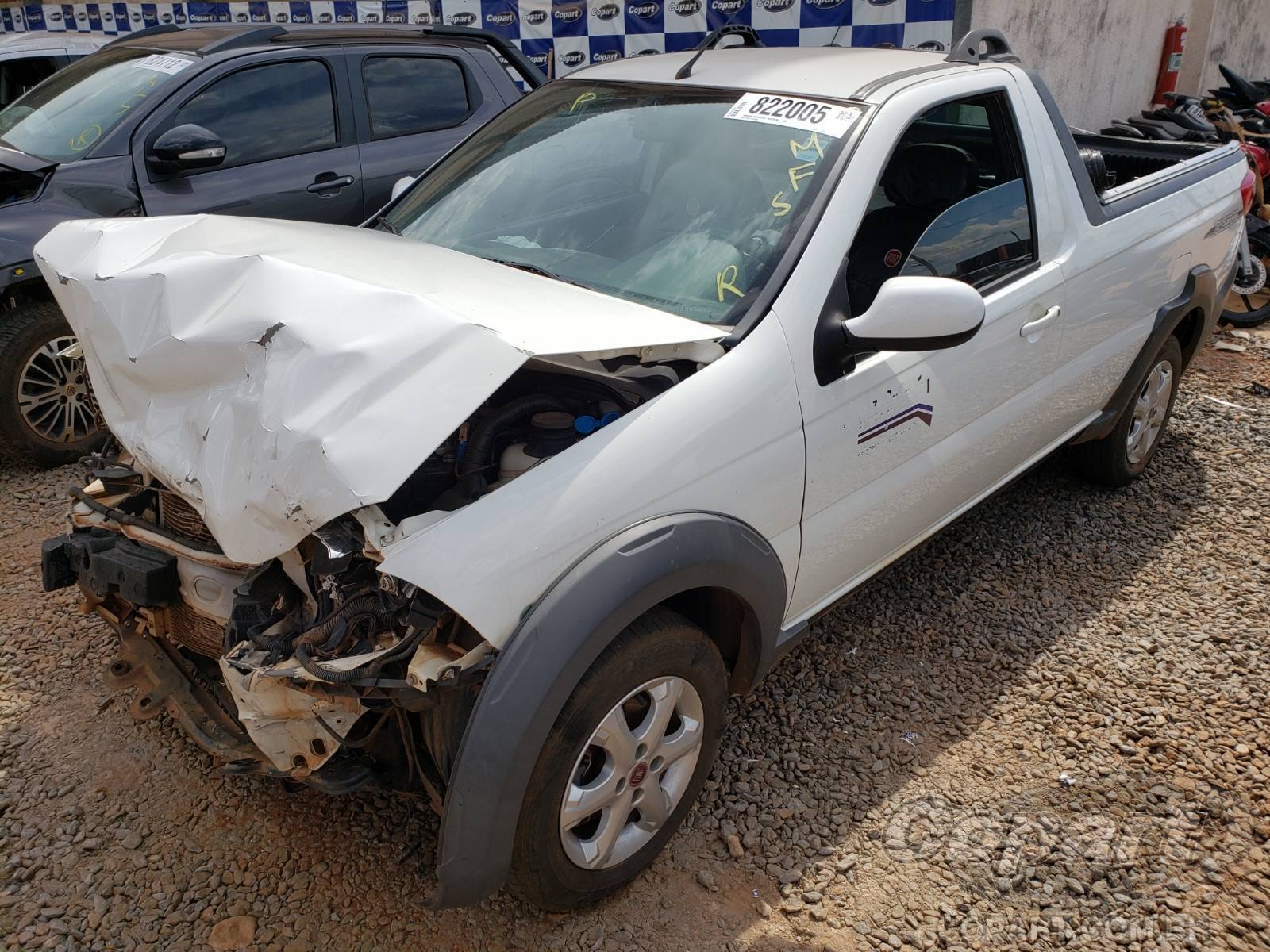 2019 FIAT STRADA — leilão em Goiânia/GO (foto 2)