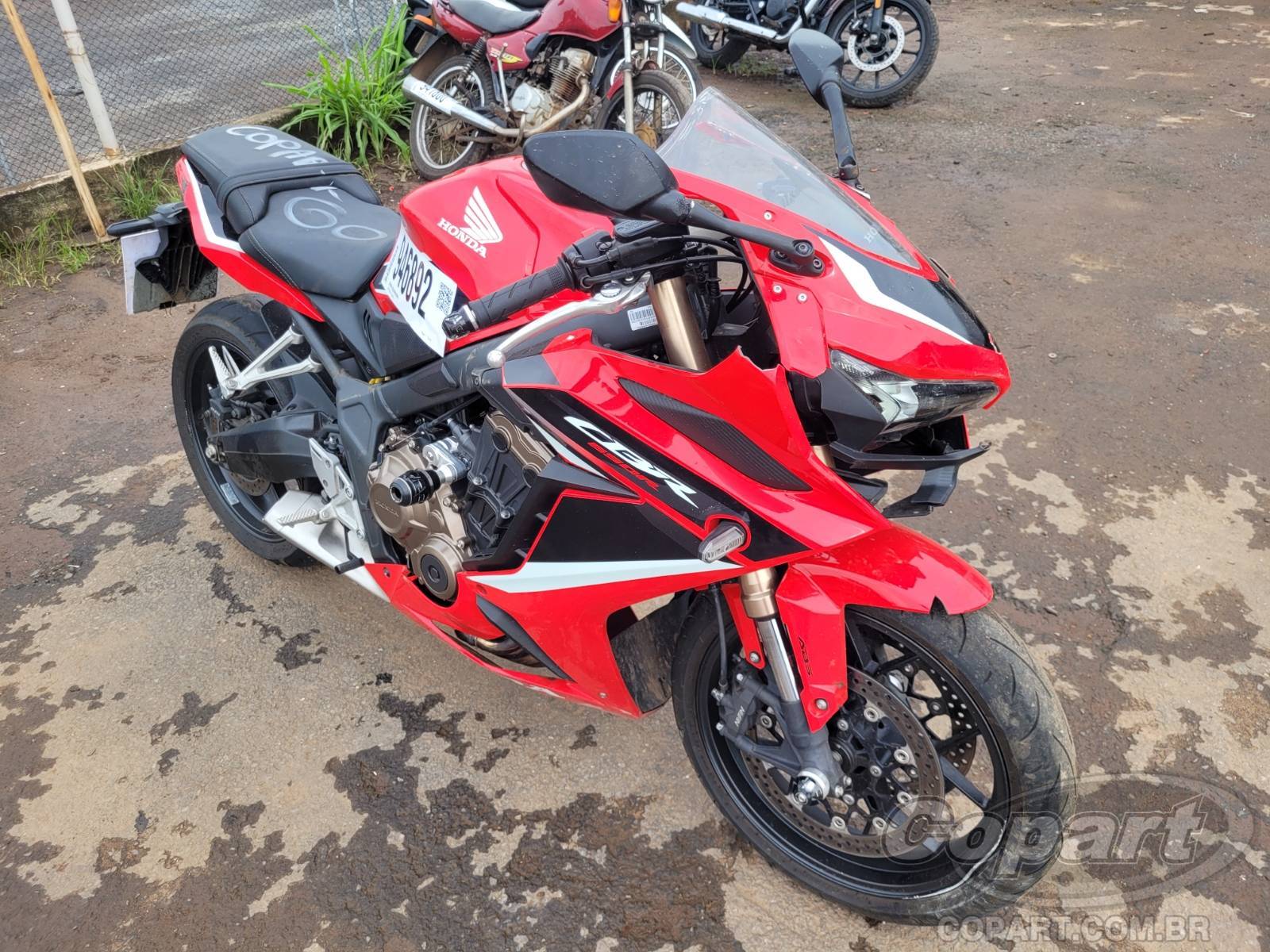 Veículo HONDA CBR Honda CBR 650R 2022 Pequena Monta 2022 em leilão