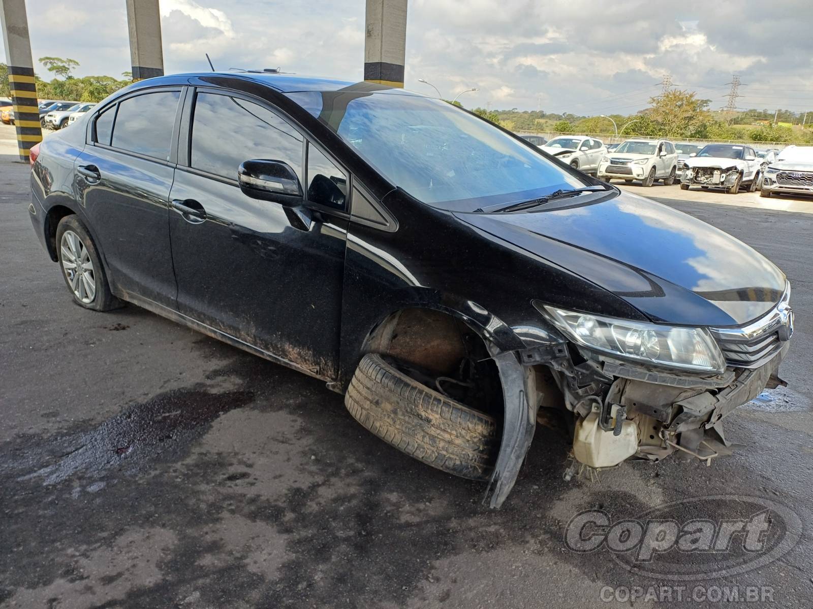 Veículo Honda Civic HONDA CIVIC LXR 2.0 16V i-VTEC 2014 2014 em leilão